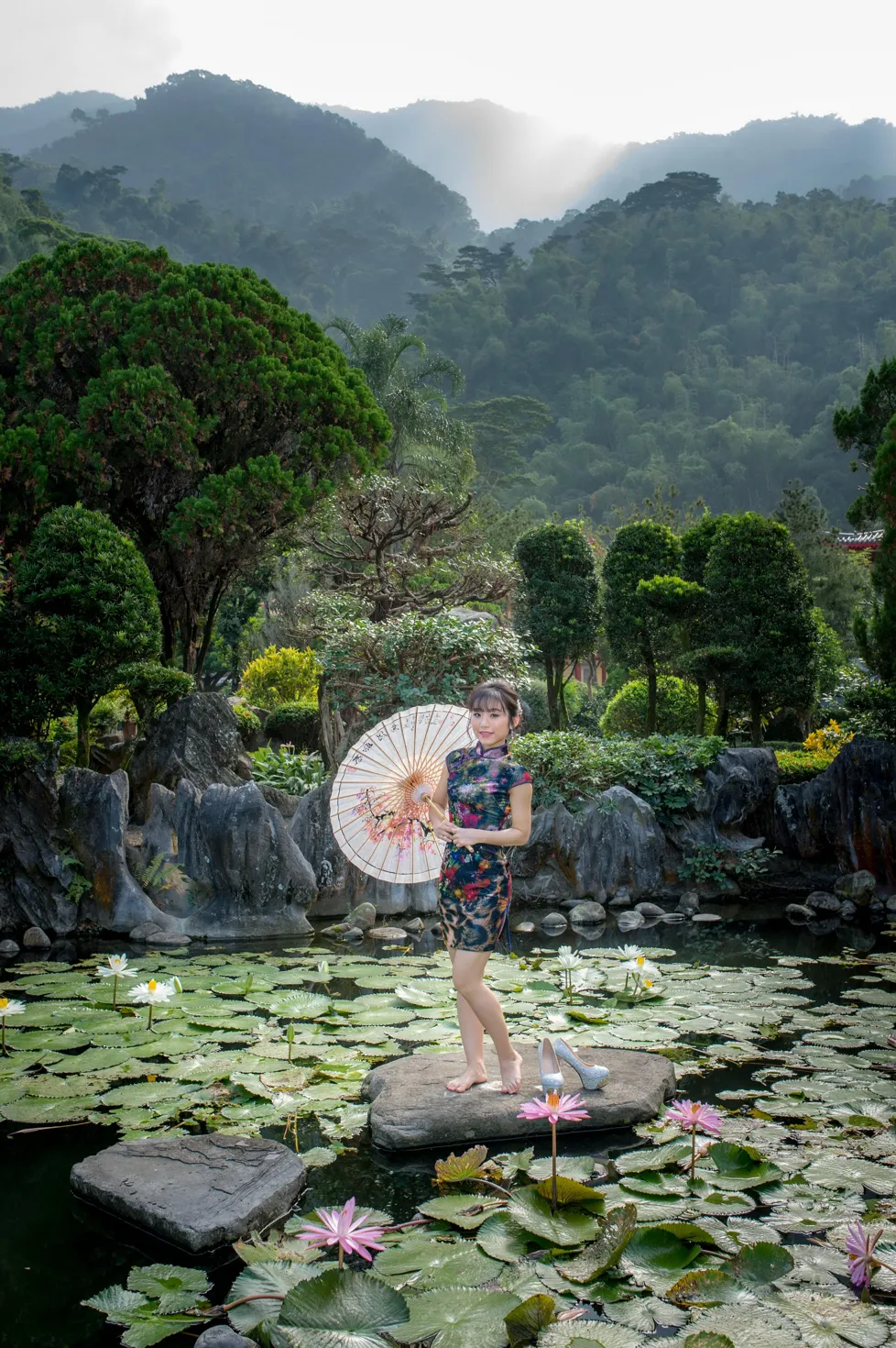 [爱美足] NO.194 余宸 短旗袍高跟美腿 街拍#[105P]-2