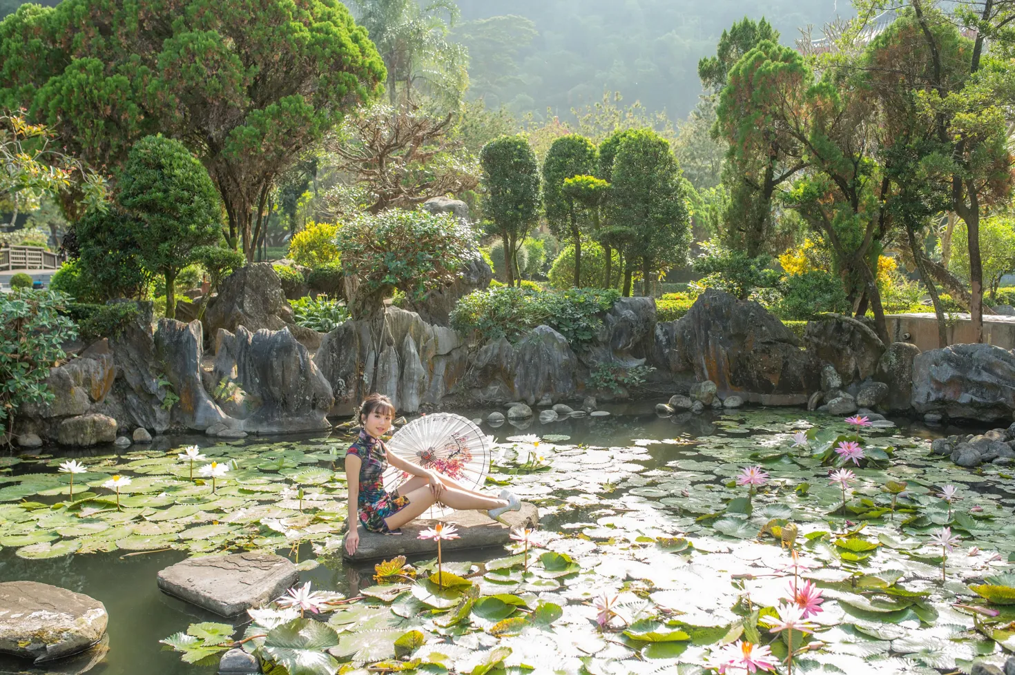 [爱美足] NO.194 余宸 短旗袍高跟美腿 街拍#[105P]-7