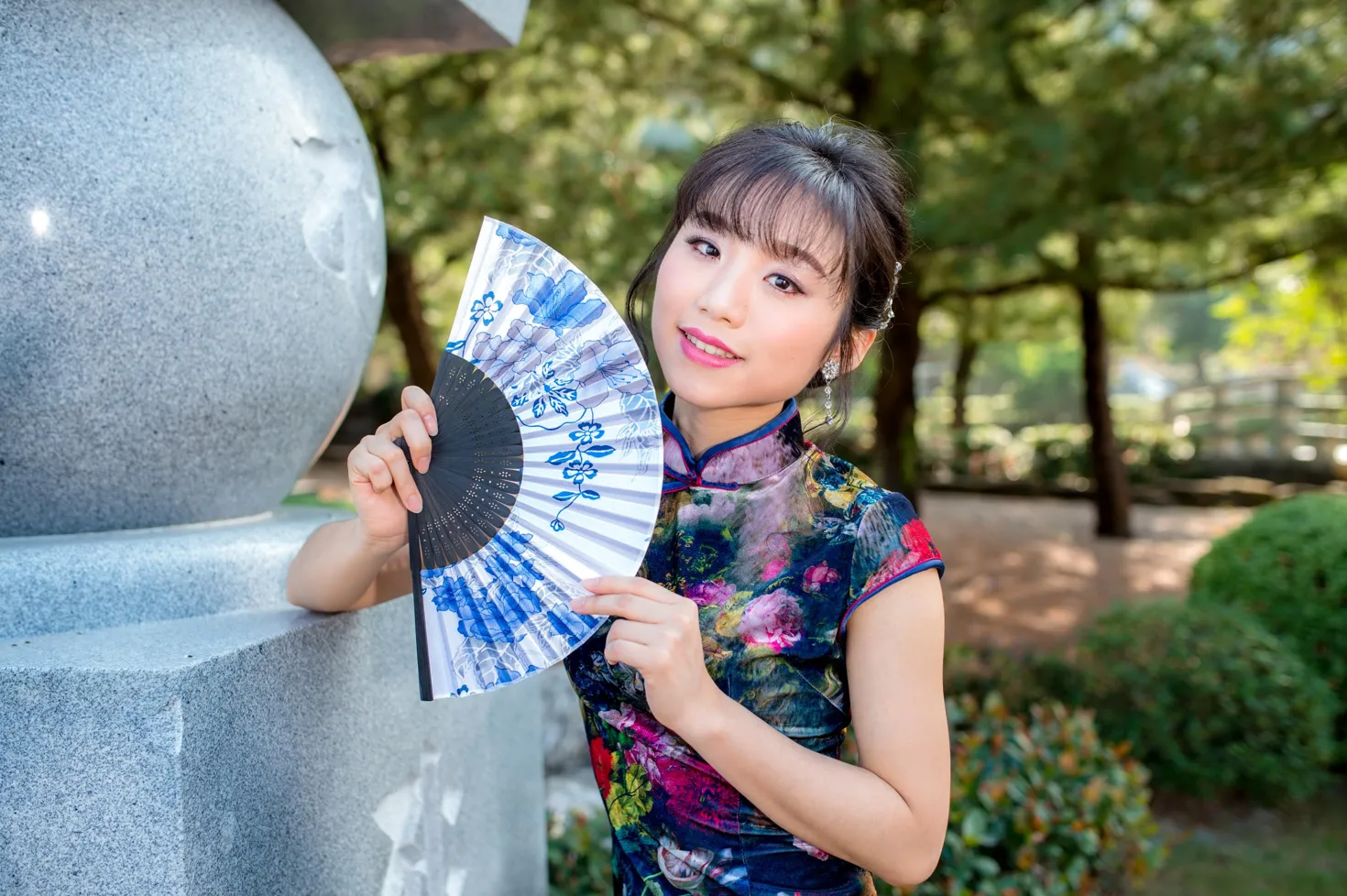 [爱美足] NO.194 余宸 短旗袍高跟美腿 街拍#[105P]-6