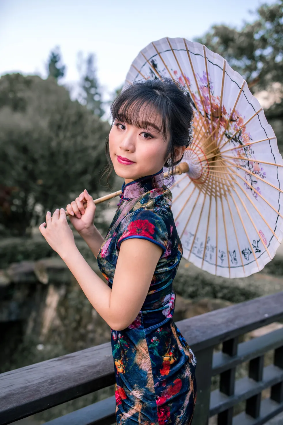 [爱美足] NO.194 余宸 短旗袍高跟美腿 街拍#[105P]-2