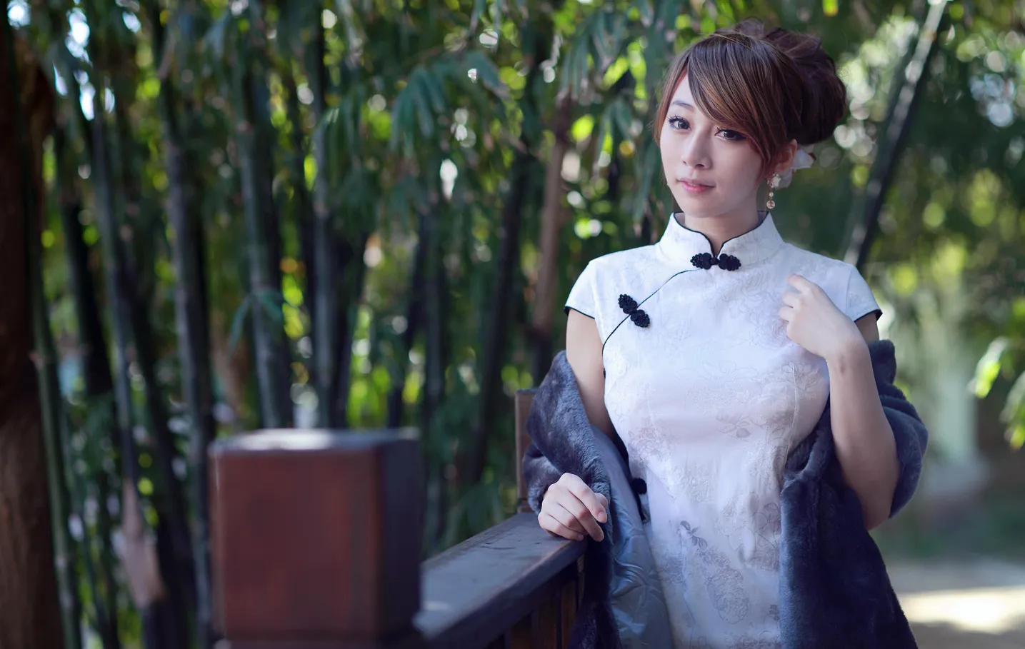 [爱美足] NO.212 小优 短旗袍丝袜高跟美腿 街拍#[78P]-8