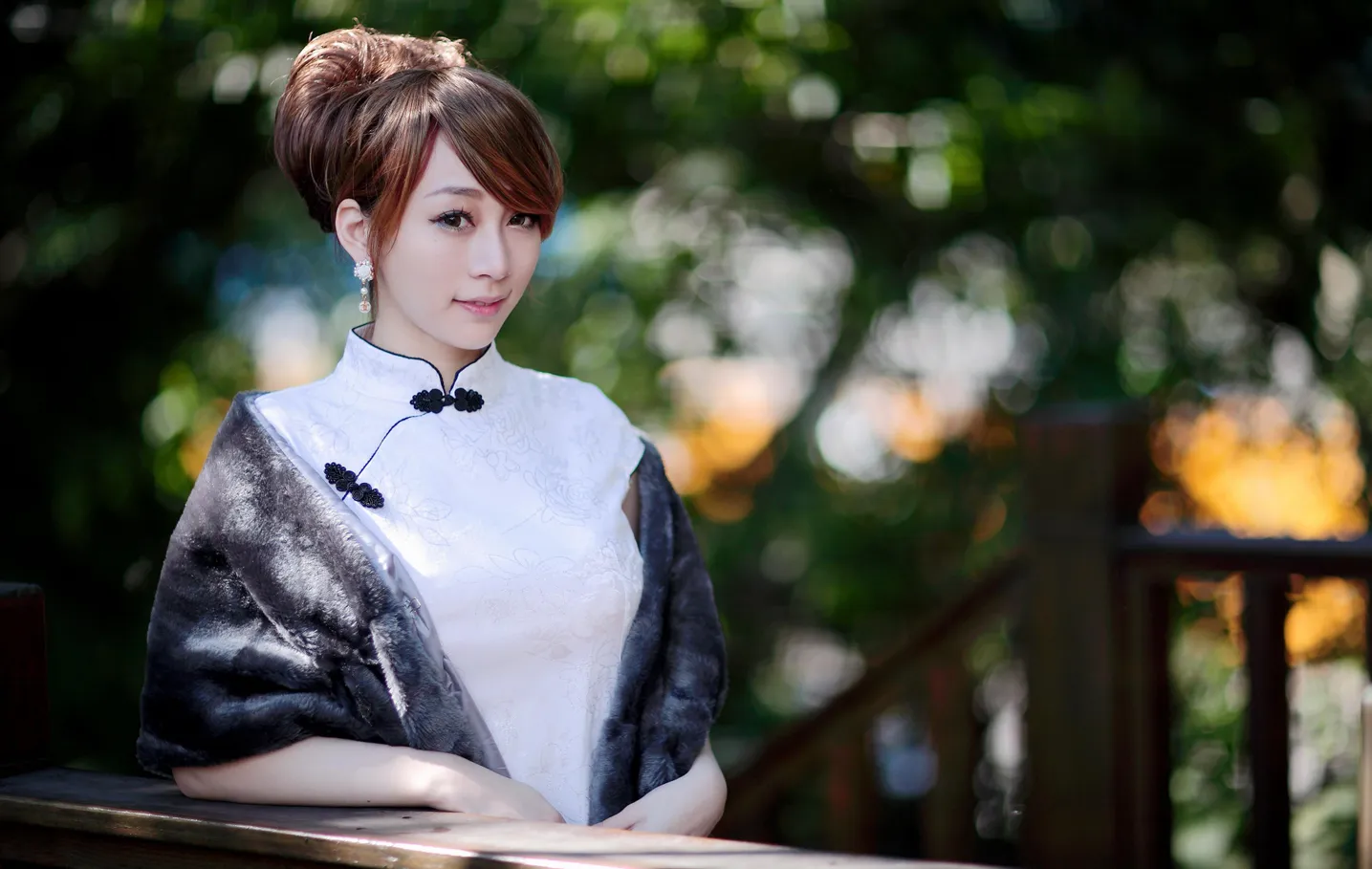 [爱美足] NO.212 小优 短旗袍丝袜高跟美腿 街拍#[78P]-3