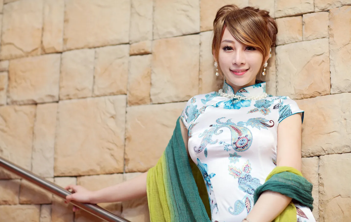 [爱美足] NO.212 小优 短旗袍丝袜高跟美腿 街拍#[78P]-8