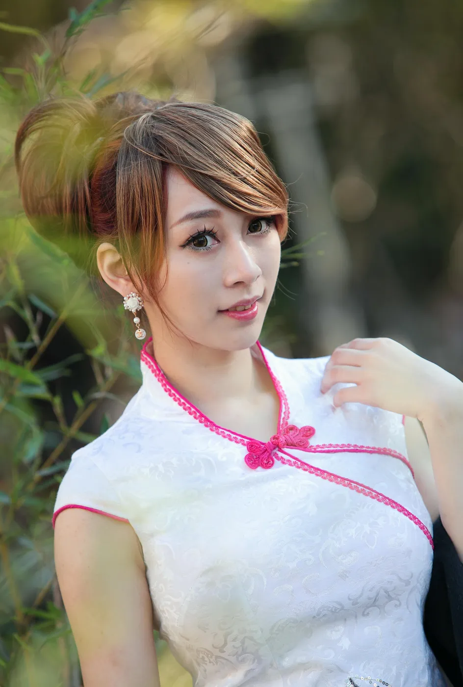 [爱美足] NO.212 小优 短旗袍丝袜高跟美腿 街拍#[78P]-7