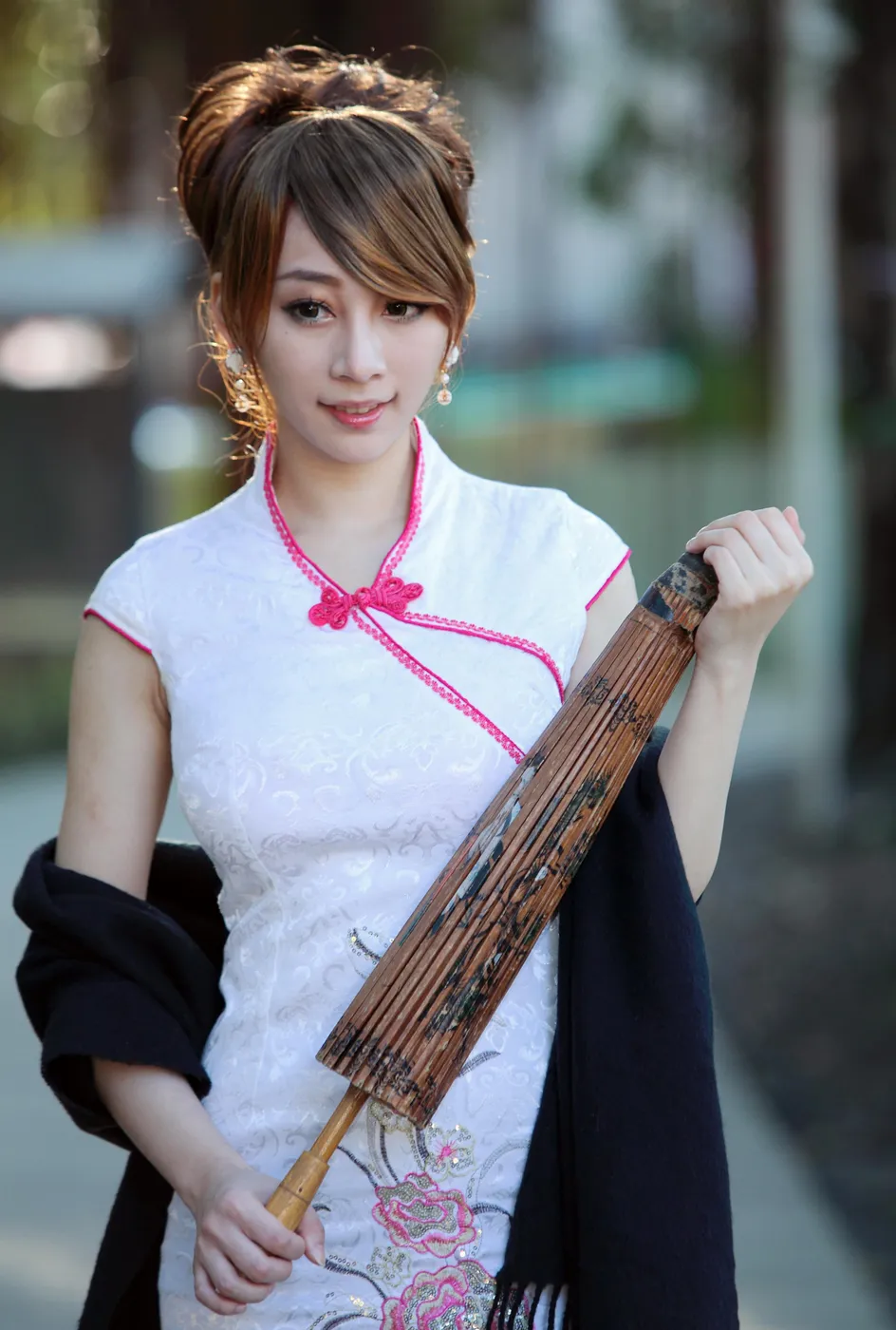 [爱美足] NO.212 小优 短旗袍丝袜高跟美腿 街拍#[78P]-8