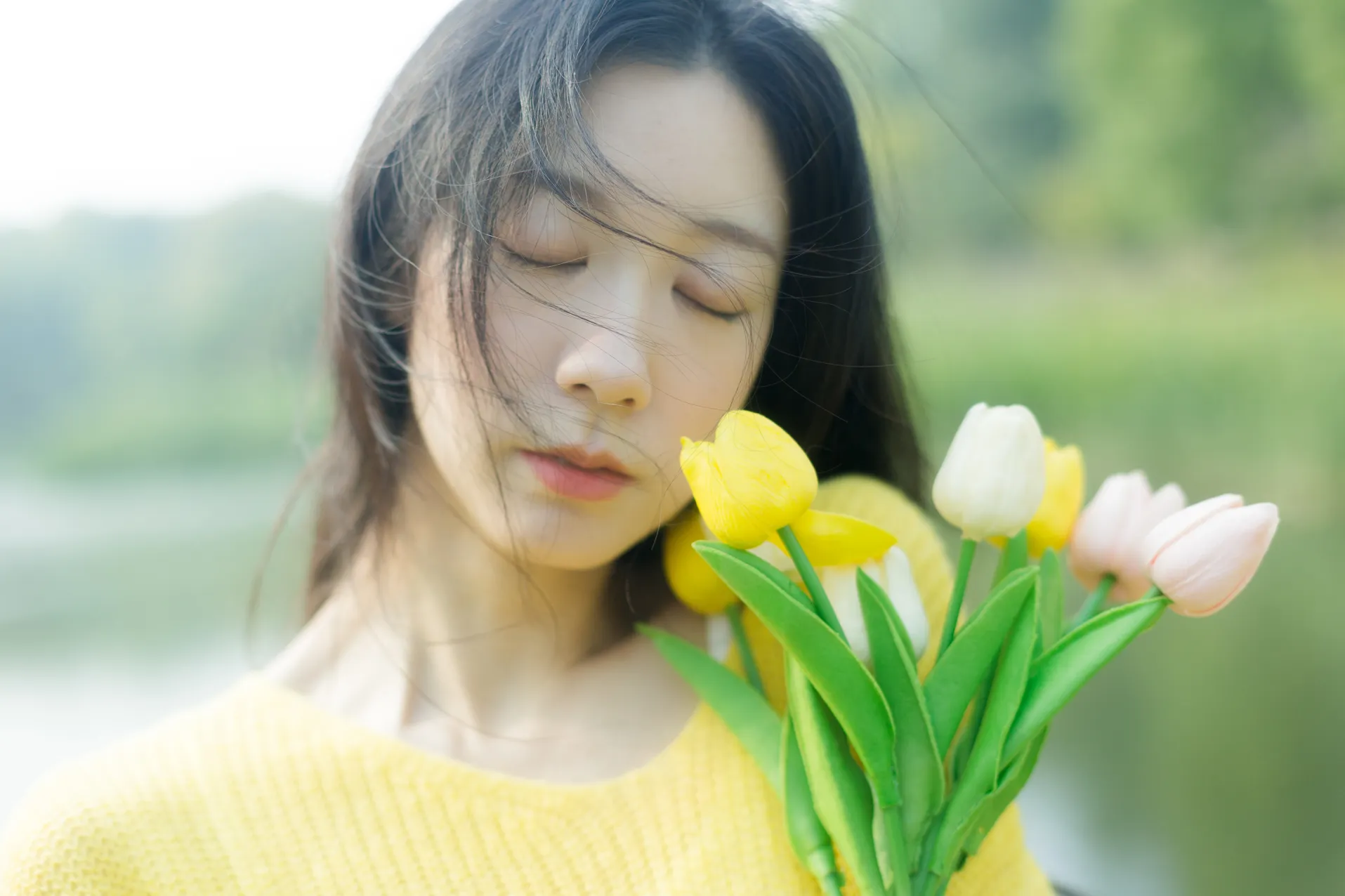 [艺图语] 2022.11.26 Vol.2532 – 秋风轻轻 饲猫少女-#[38P]-6