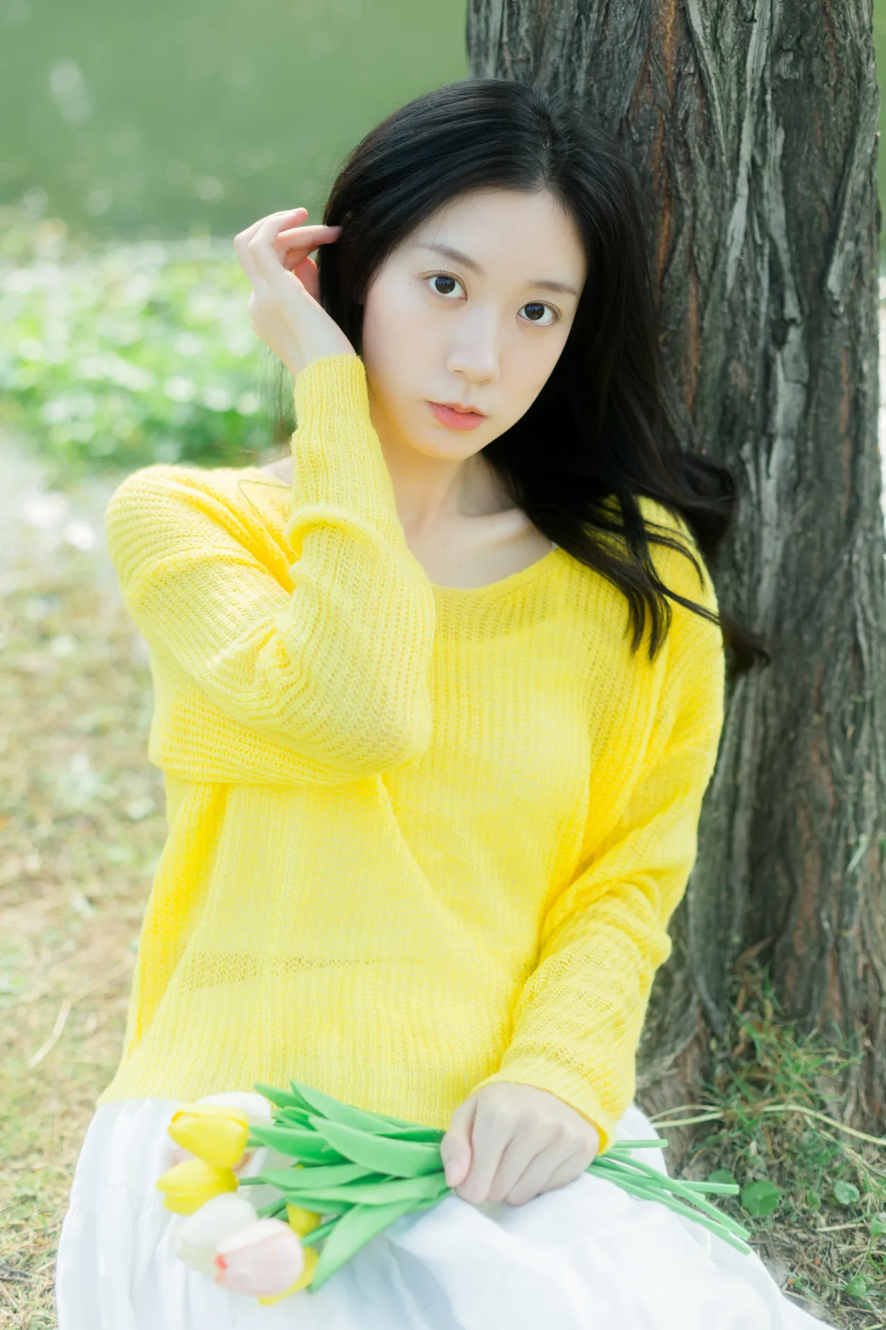 [艺图语] 2022.11.26 Vol.2532 – 秋风轻轻 饲猫少女-#[38P]-1