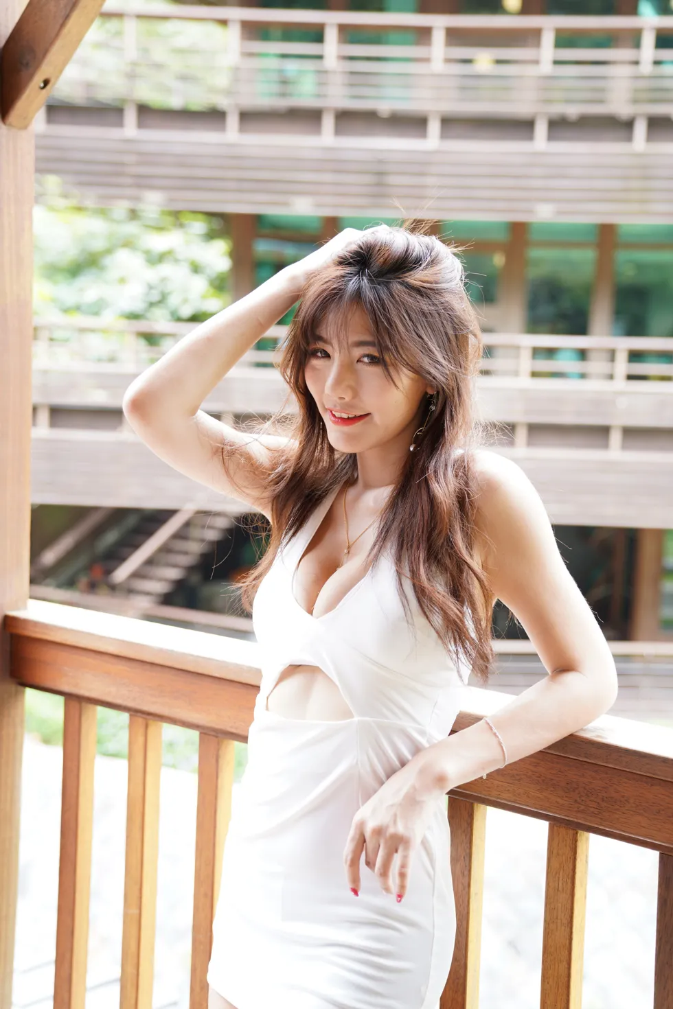 [爱美足] NO.105 陈葳 性感露肚连衣短裙高跟美腿 街拍#[81P]-2