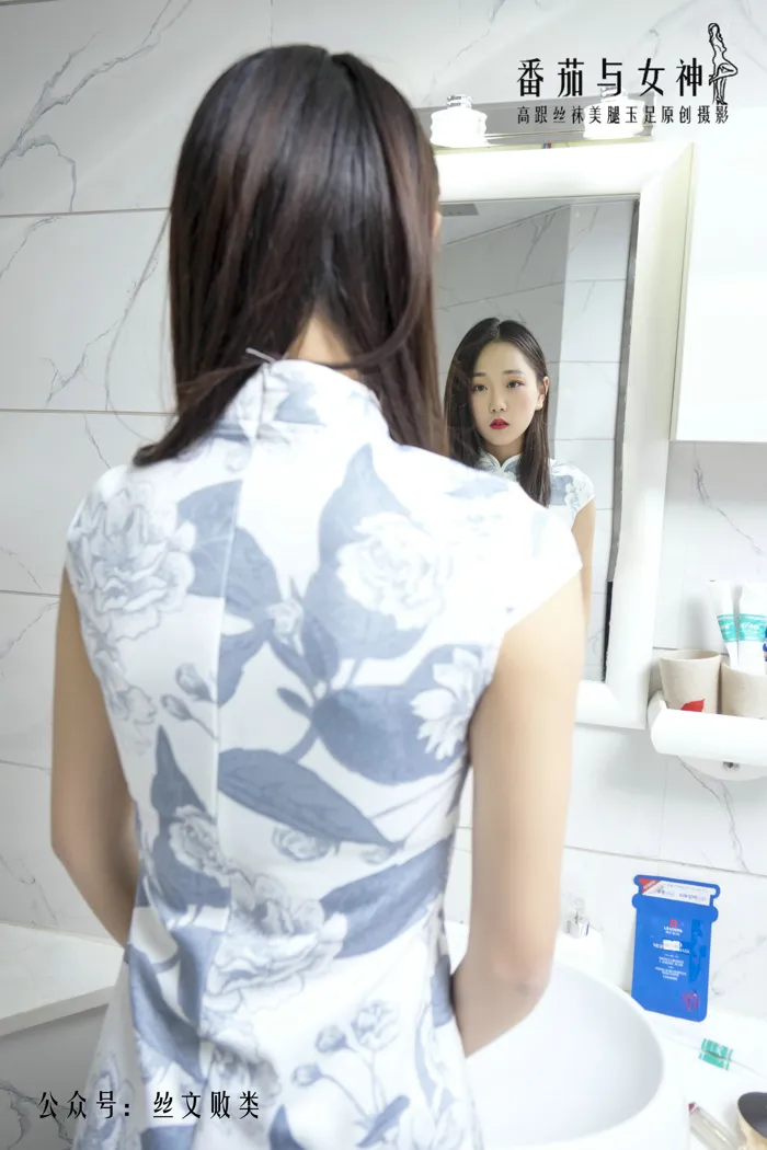 [爱美足] NO.038 小如的高叉旗袍 街拍#[96P]-3