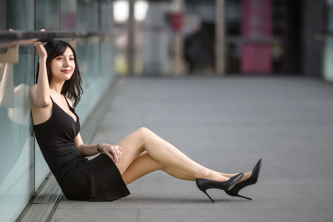 [爱美足] NO.226 Bao 丝袜高跟美腿外拍2 街拍#[99P]-4