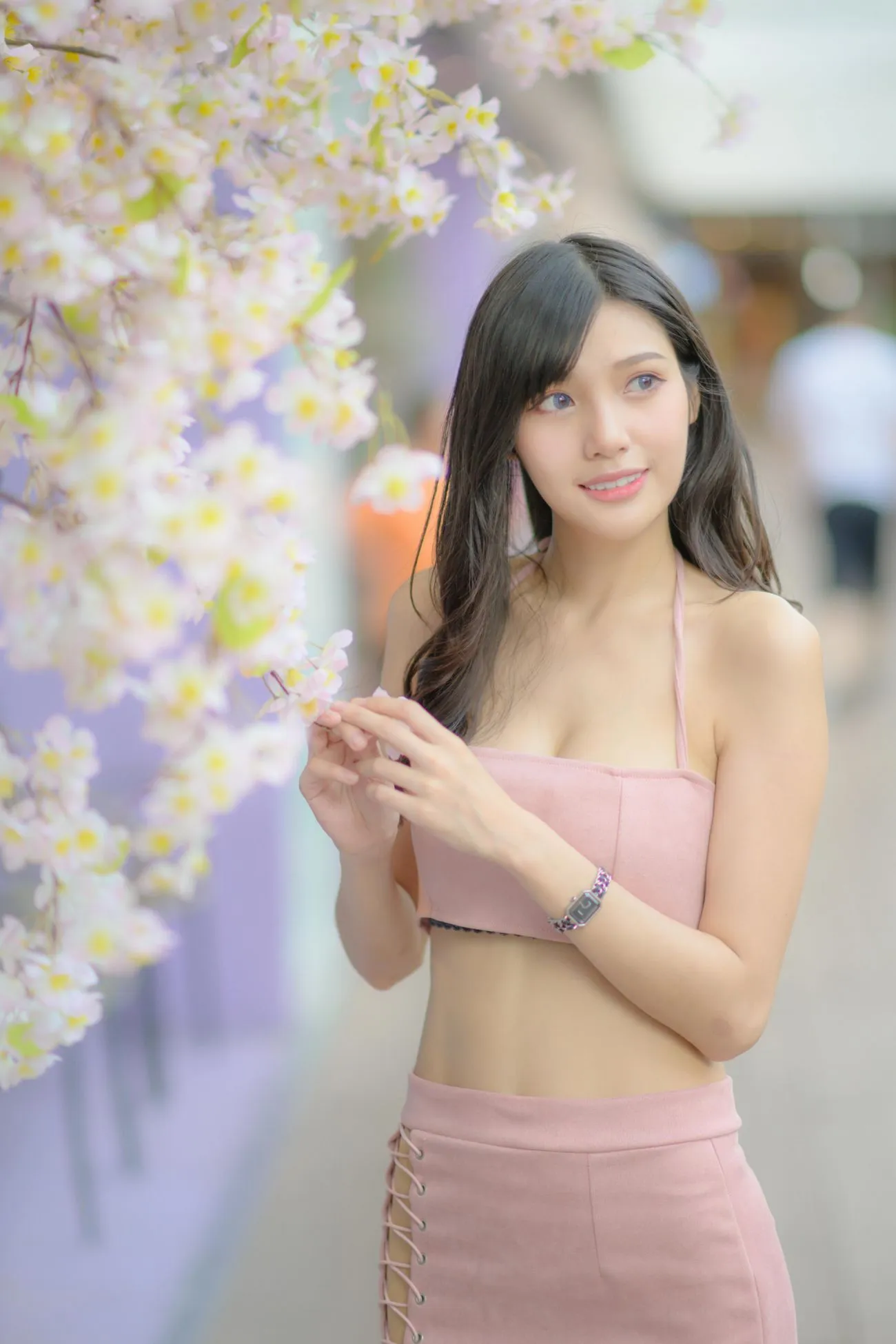 [爱美足] NO.226 Bao 丝袜高跟美腿外拍2 街拍#[99P]-6