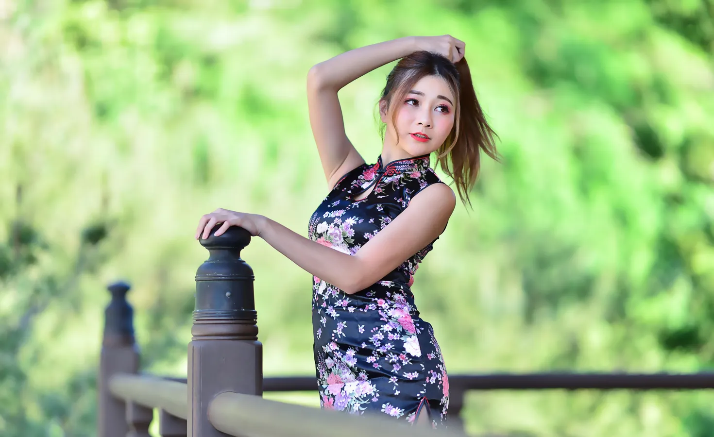 [爱美足] NO.209 陈映蓉 短旗袍高跟美腿 街拍#[58P]-2