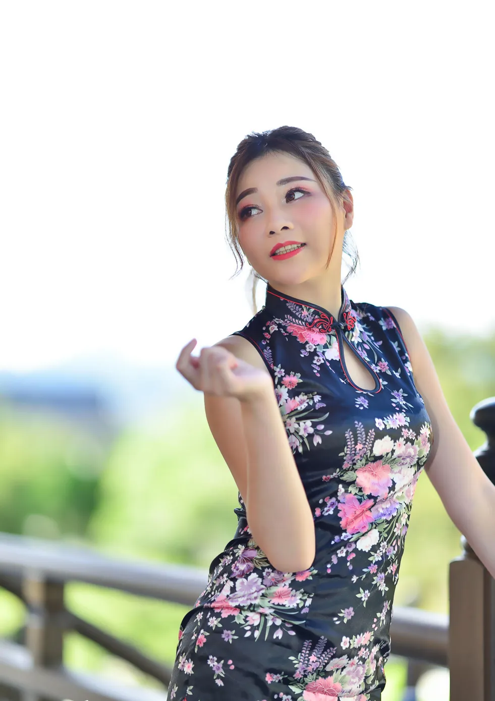 [爱美足] NO.209 陈映蓉 短旗袍高跟美腿 街拍#[58P]-4