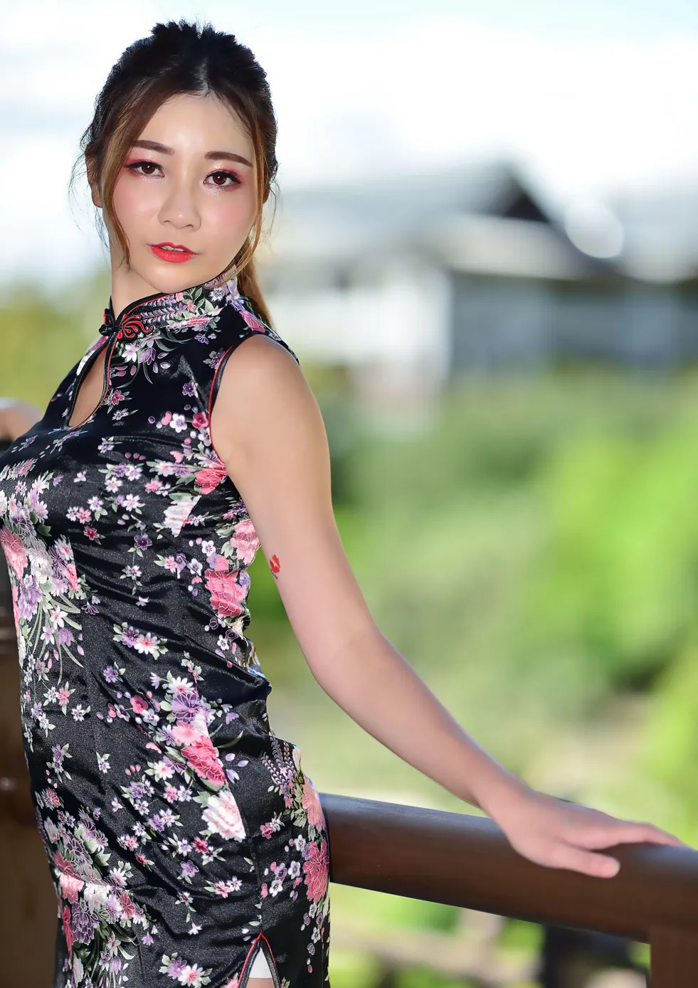 [爱美足] NO.209 陈映蓉 短旗袍高跟美腿 街拍#[58P]-7