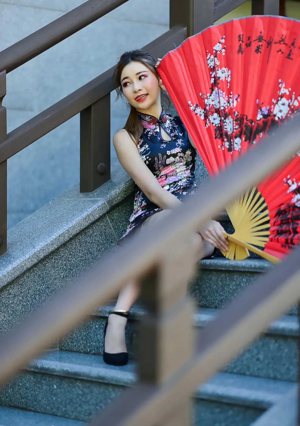 [爱美足] NO.209 陈映蓉 短旗袍高跟美腿 街拍#[58P]-10