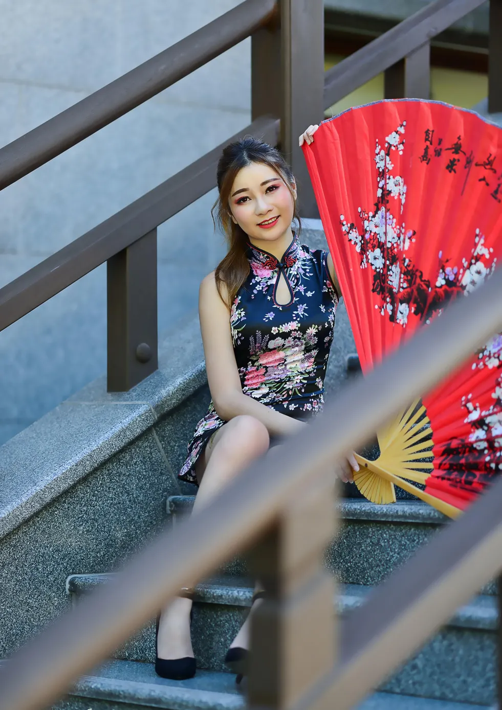 [爱美足] NO.209 陈映蓉 短旗袍高跟美腿 街拍#[58P]-4