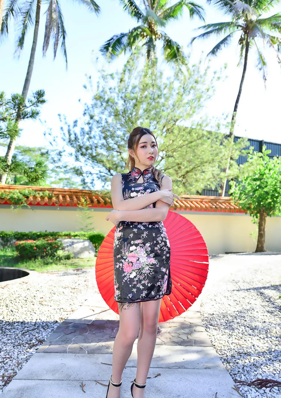 [爱美足] NO.209 陈映蓉 短旗袍高跟美腿 街拍#[58P]-6