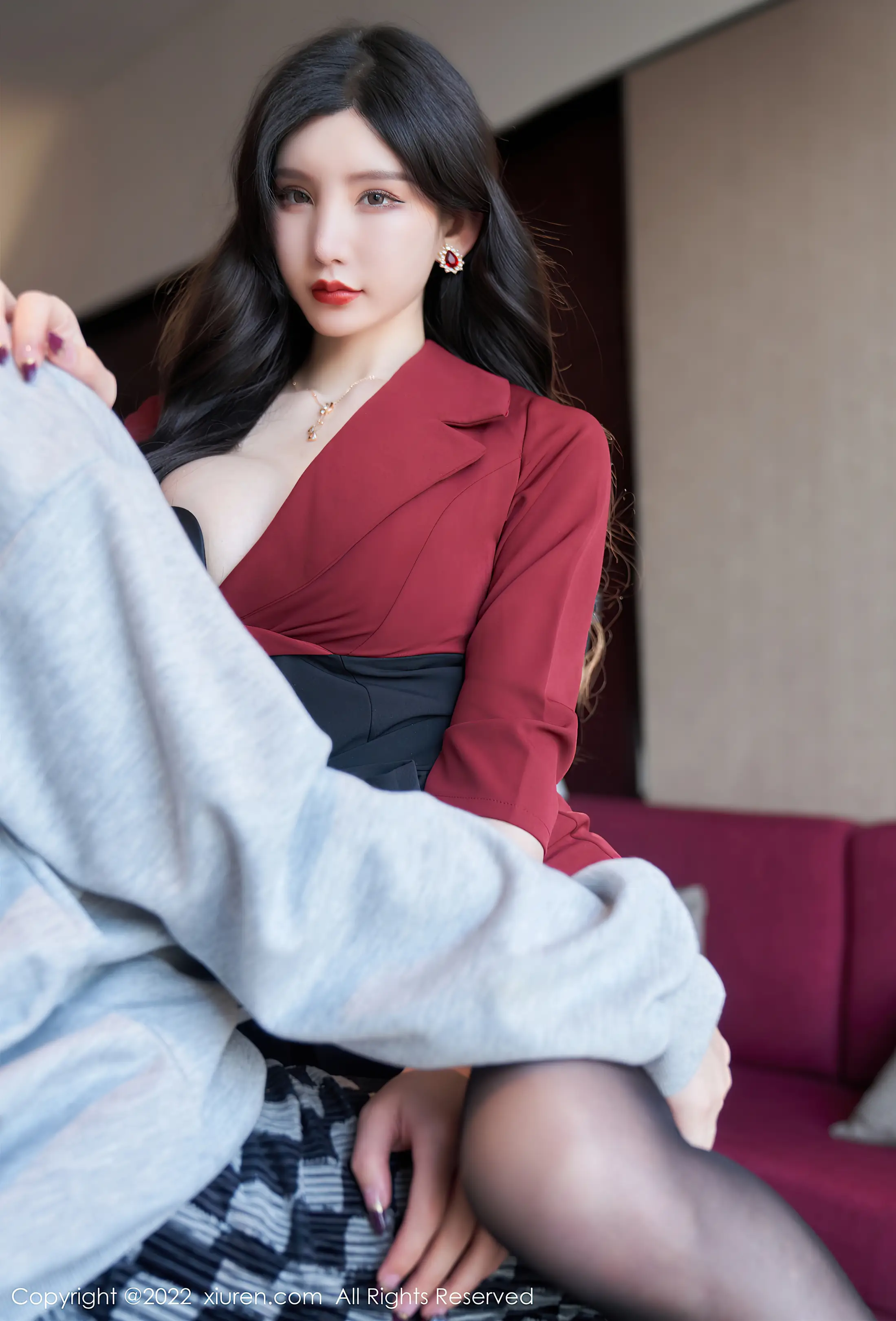 [秀人网] 2022.04.15 – NO.4877 周于希Sally#[77P]-3