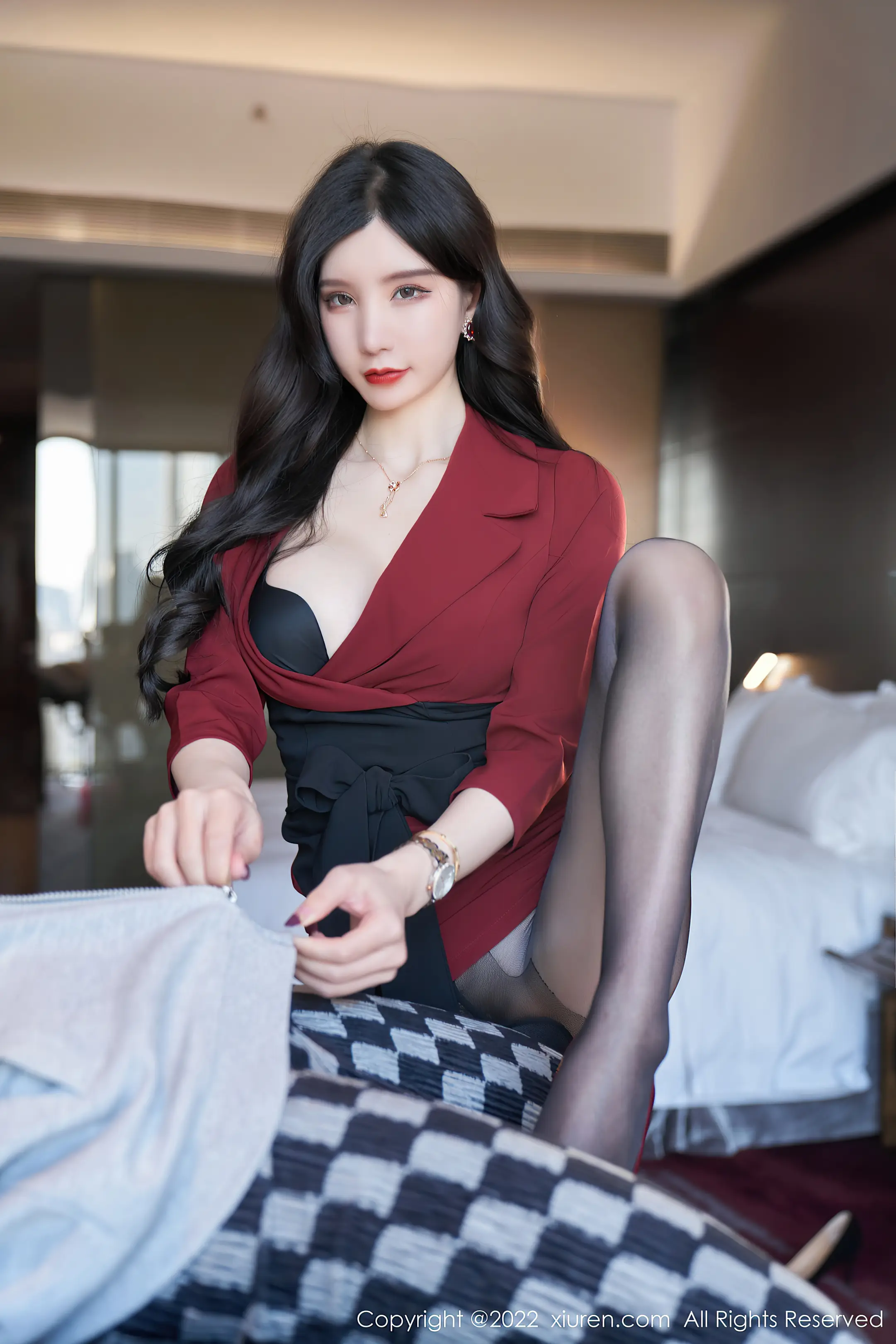 [秀人网] 2022.04.15 – NO.4877 周于希Sally#[77P]-7