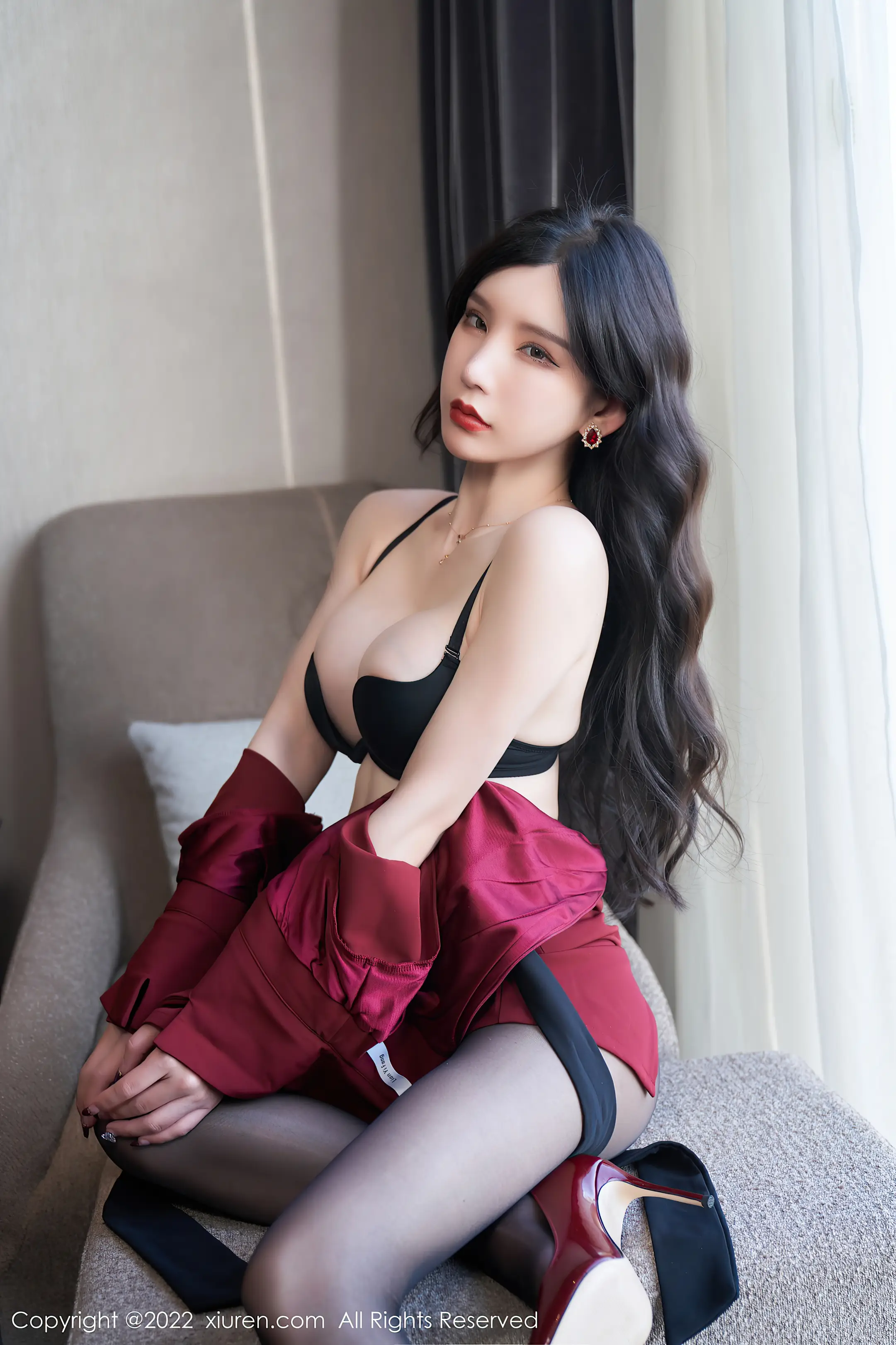 [秀人网] 2022.04.15 – NO.4877 周于希Sally#[77P]-3