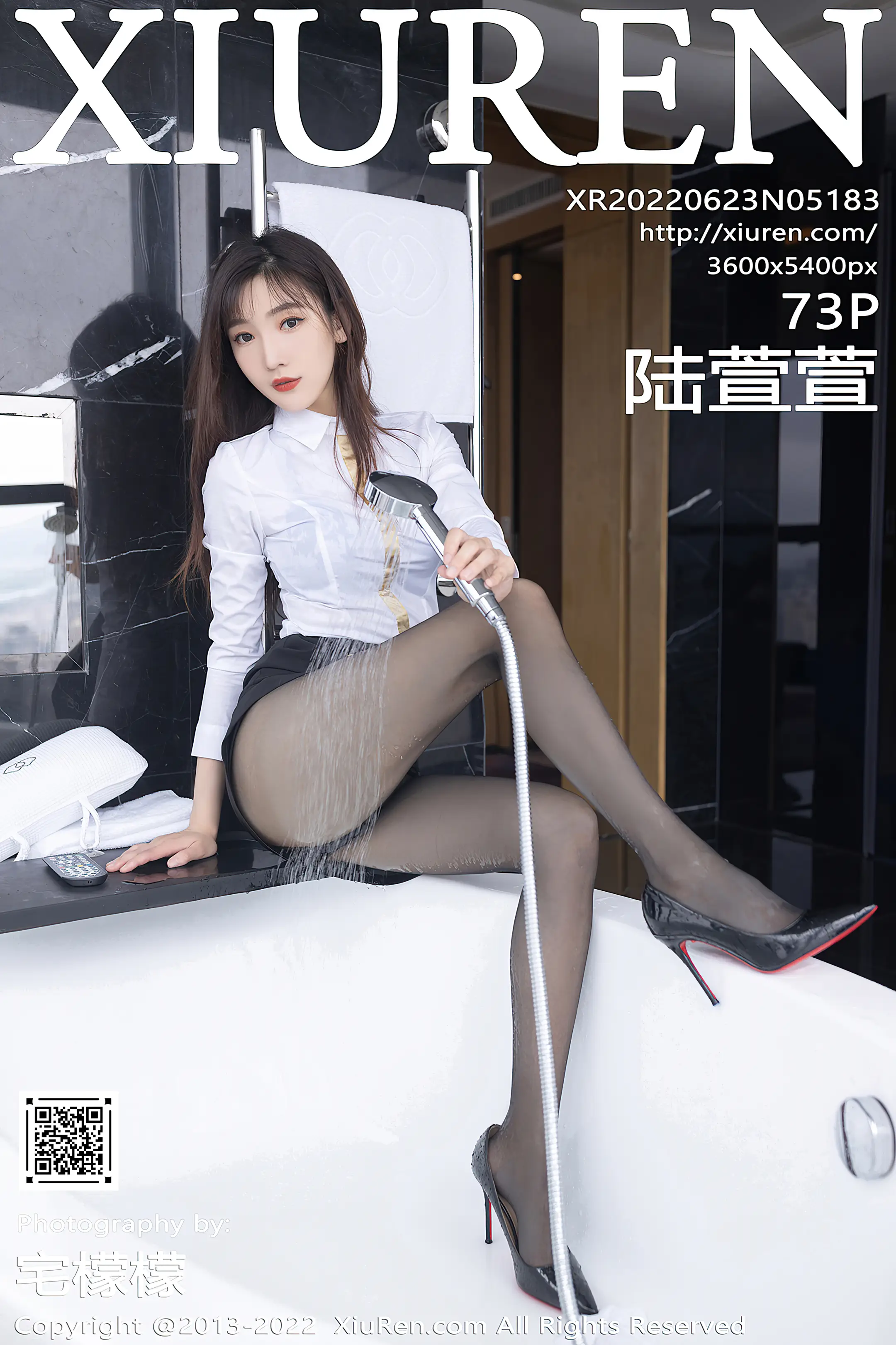[秀人网] 2022.06.23 – NO.5183 陆萱萱#[74P]-1