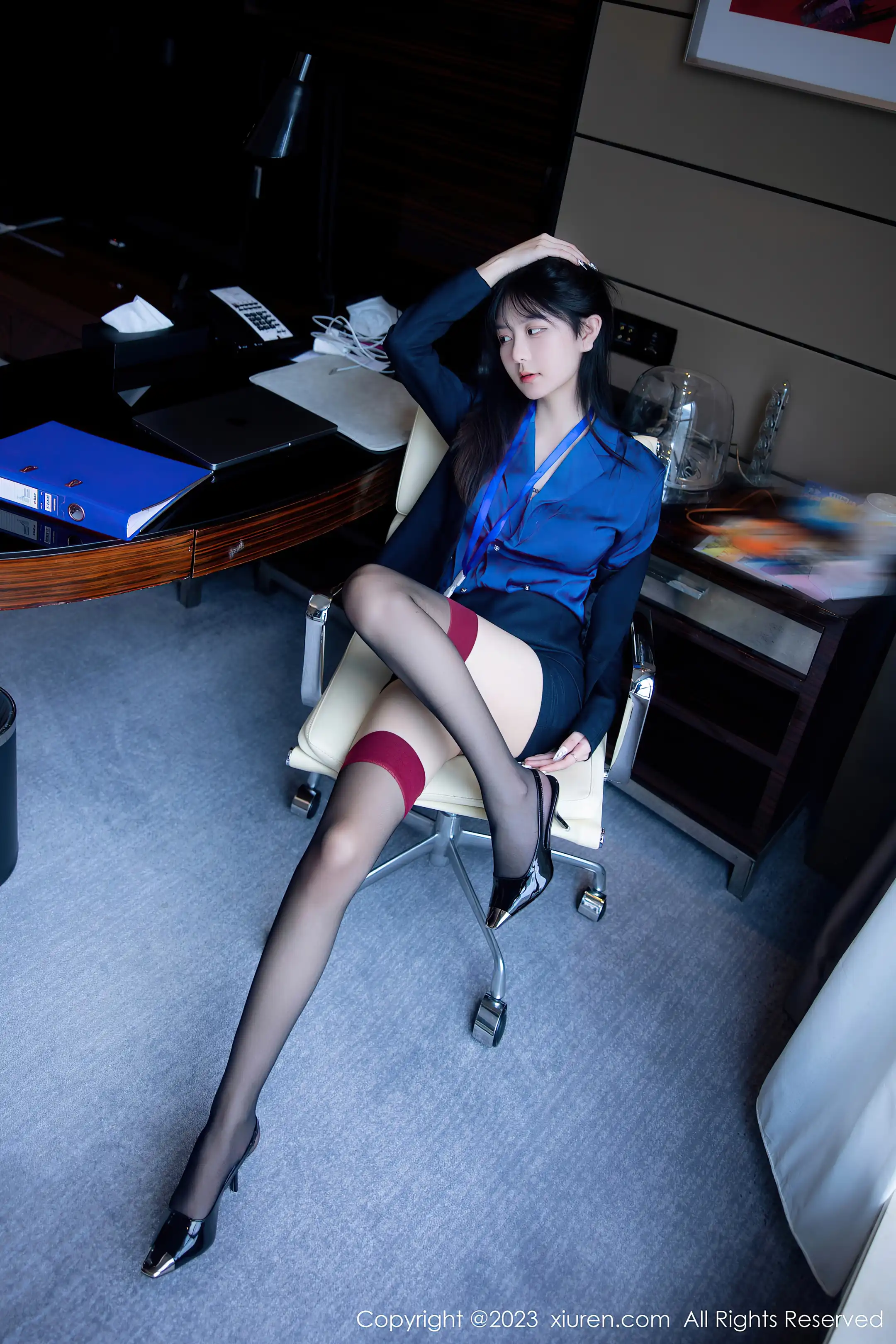 [秀人网] 2023.03.13 NO.6407 谢小蒽#[92P]-1