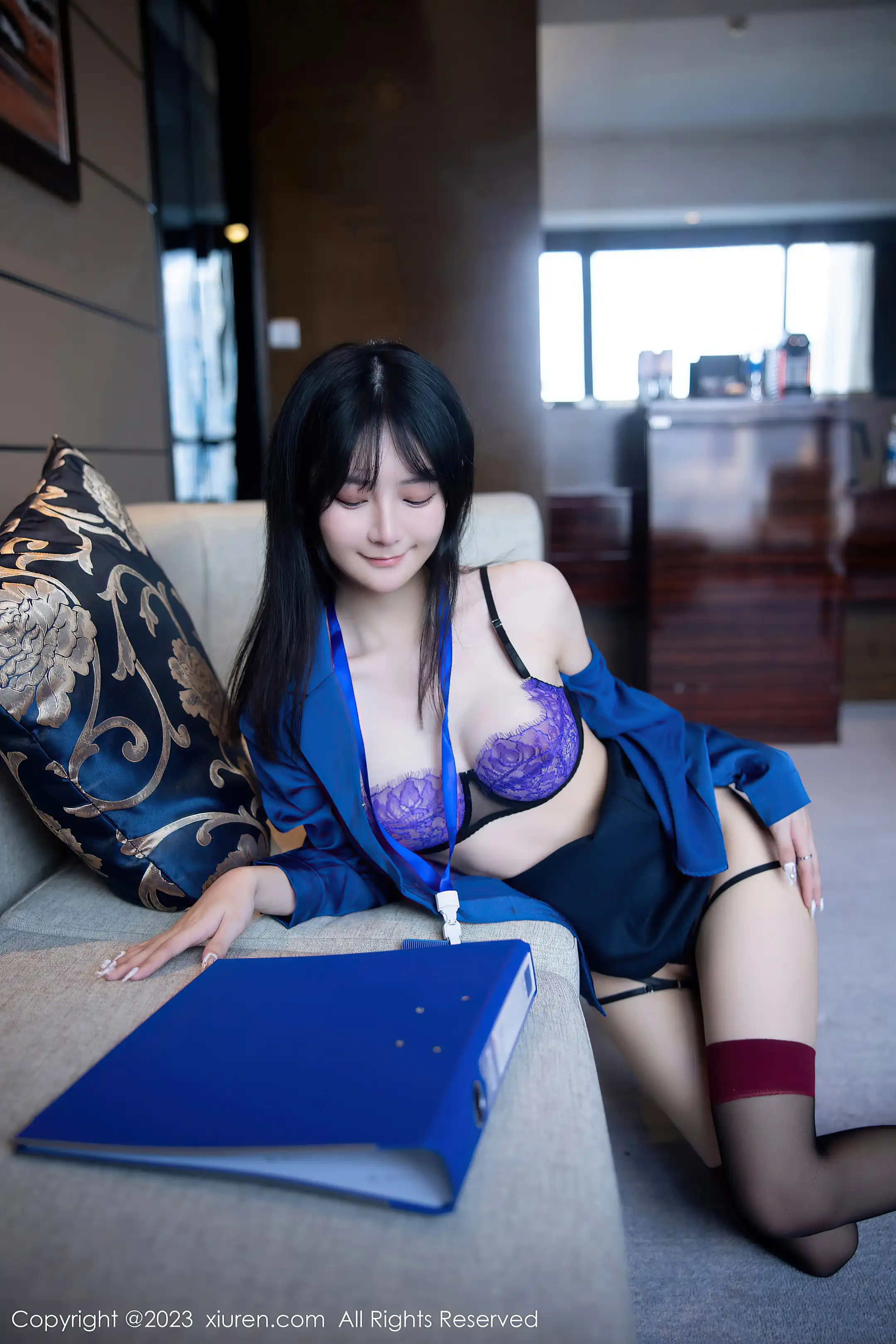[秀人网] 2023.03.13 NO.6407 谢小蒽#[92P]-9