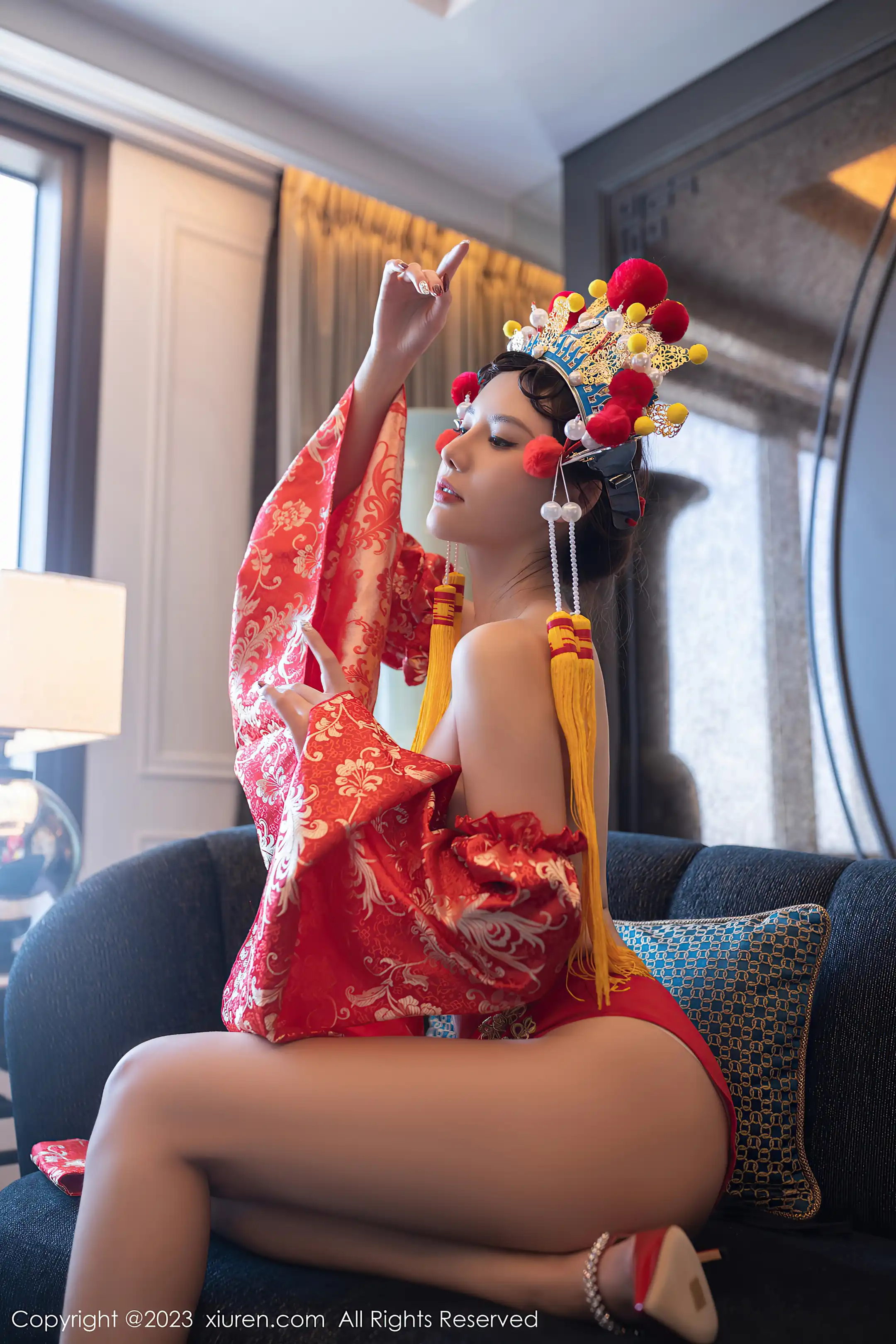 [秀人网] 2023.02.22 NO.6308 就是阿朱啊#[82P]-6