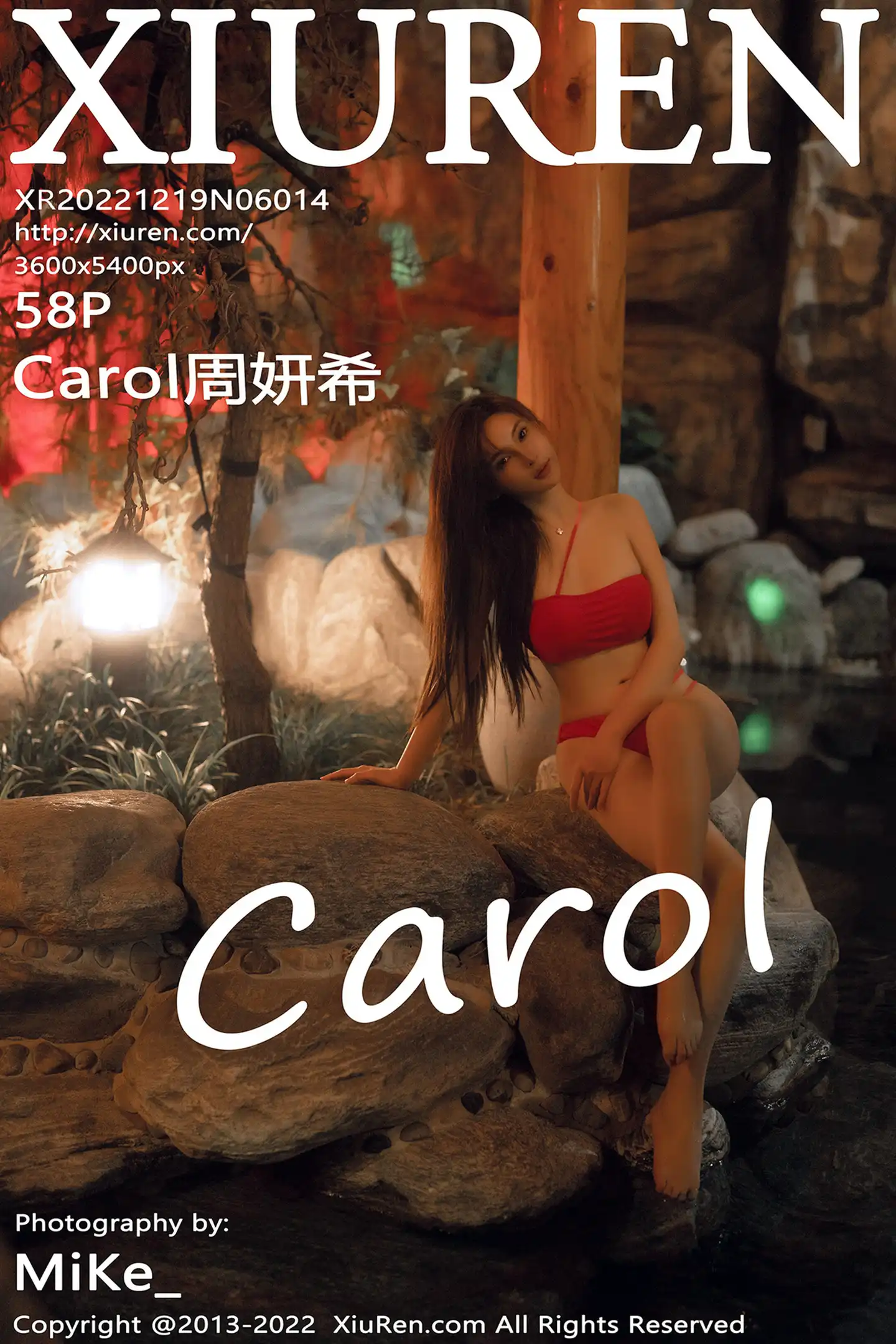[秀人网] 2022.12.19 NO.6014 Carol周妍希#[59P]-1