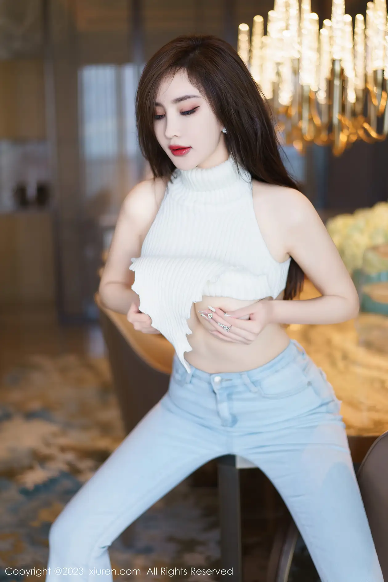 [秀人网] 2023.04.07 NO.6534 Carol周妍希 牛仔裤#[72P]-10