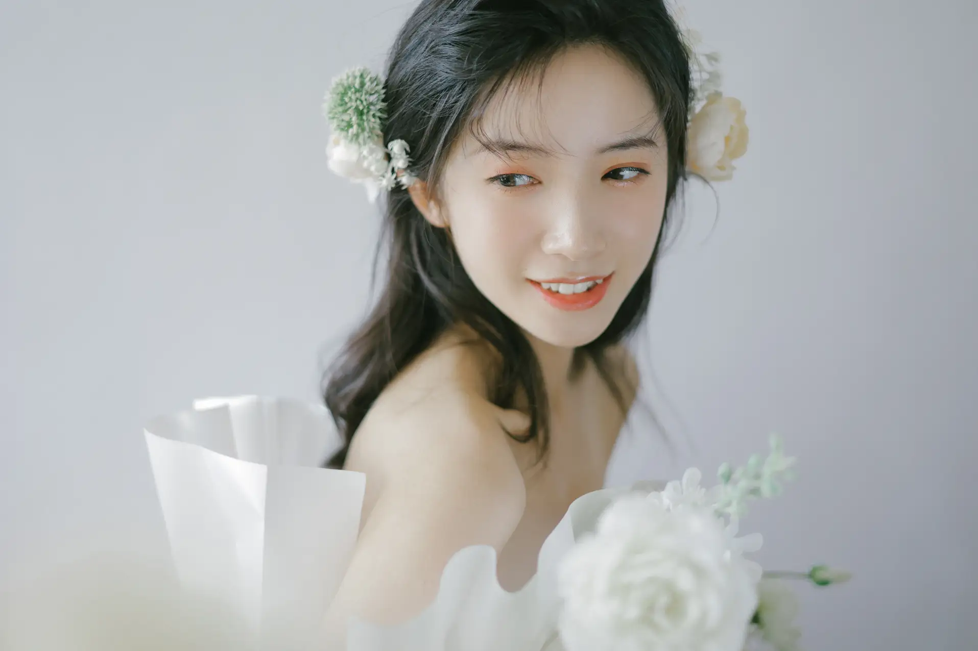 [艺图语] 2022.07.26 Vol.1541 – 花束女孩 一只阿梦崽#[32P]-8