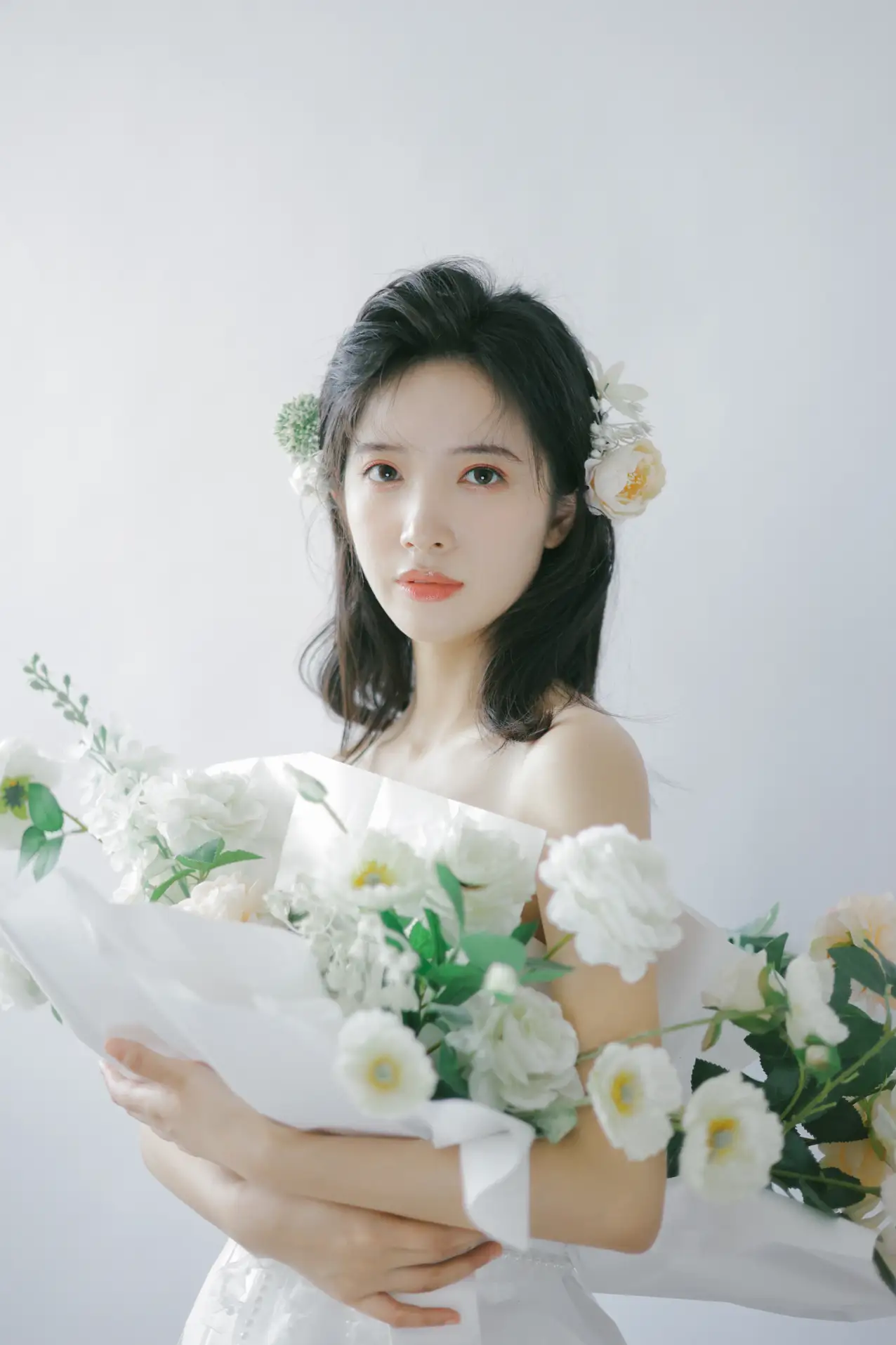 [艺图语] 2022.07.26 Vol.1541 – 花束女孩 一只阿梦崽#[32P]-10