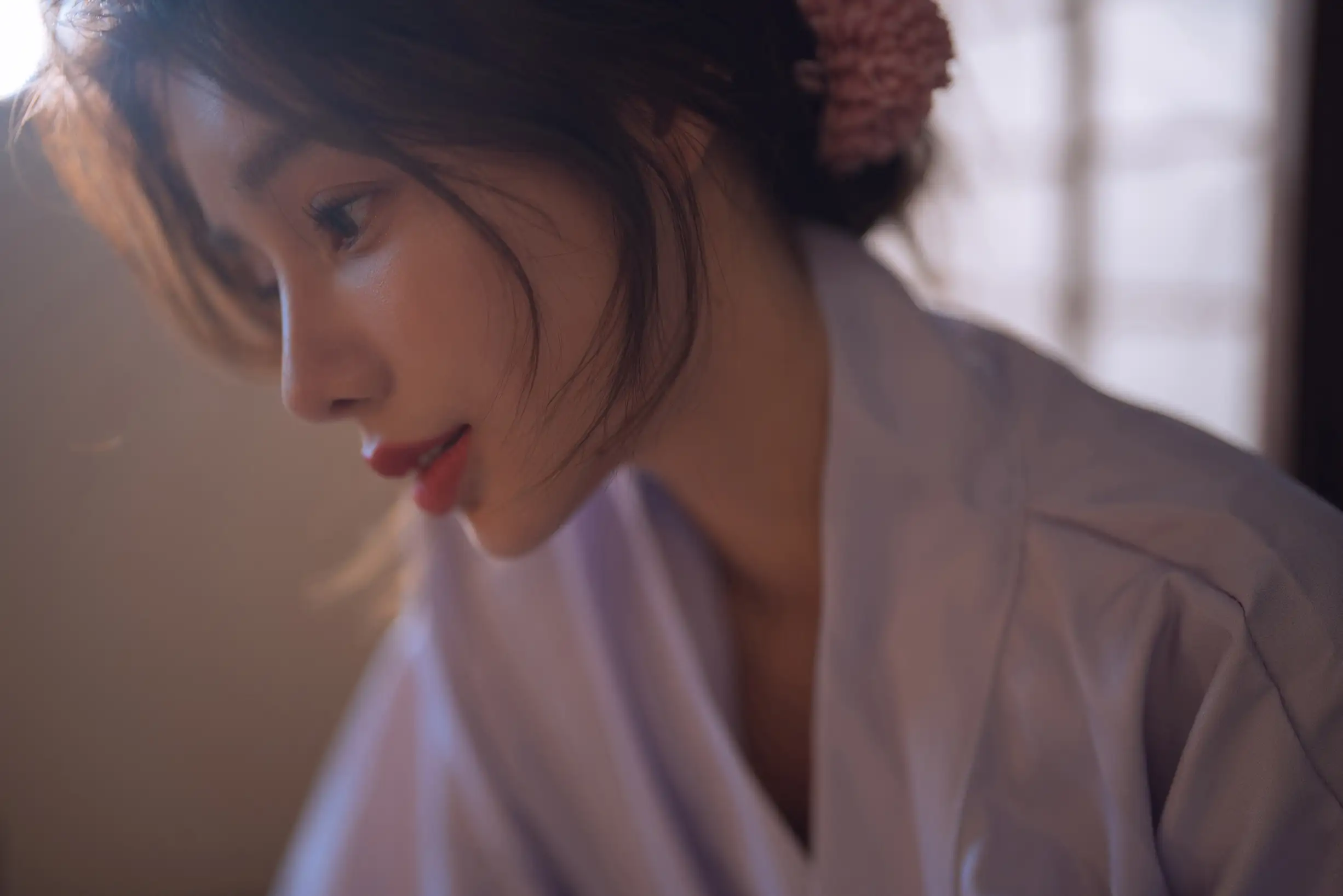 [艺图语] 2022.07.11 Vol.1444 – 轻私纯欲和服写真 姝雯同学#[61P]-1