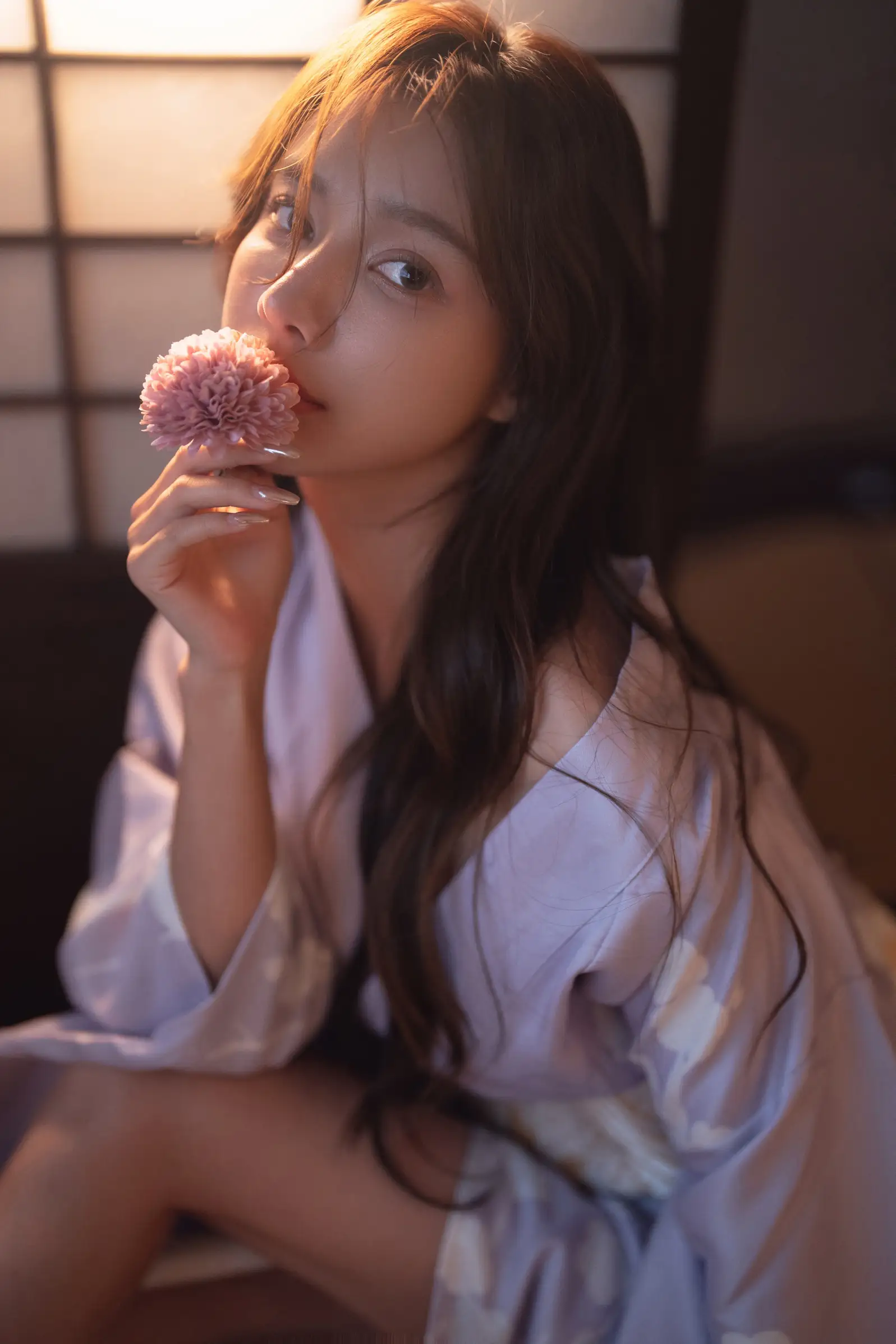 [艺图语] 2022.07.11 Vol.1444 – 轻私纯欲和服写真 姝雯同学#[61P]-5