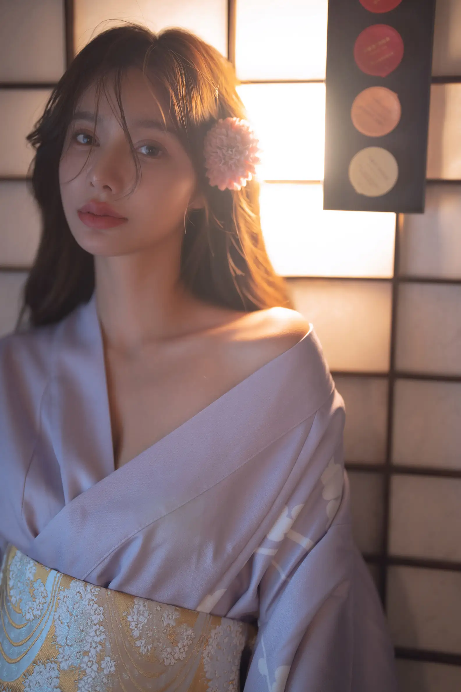 [艺图语] 2022.07.11 Vol.1444 – 轻私纯欲和服写真 姝雯同学#[61P]-3