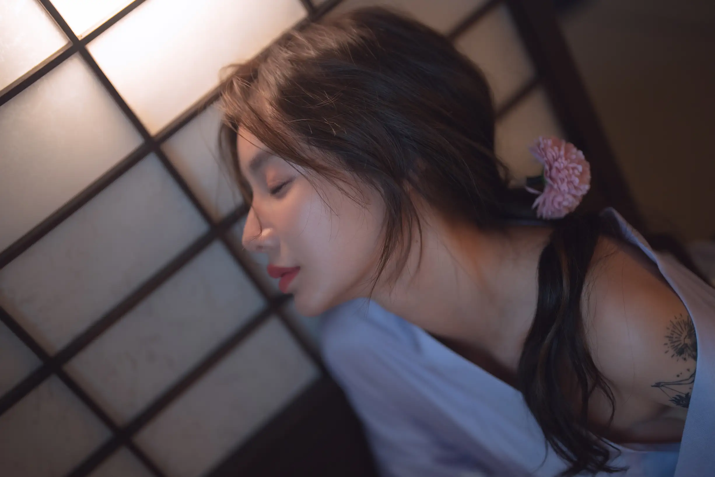 [艺图语] 2022.07.11 Vol.1444 – 轻私纯欲和服写真 姝雯同学#[61P]-2