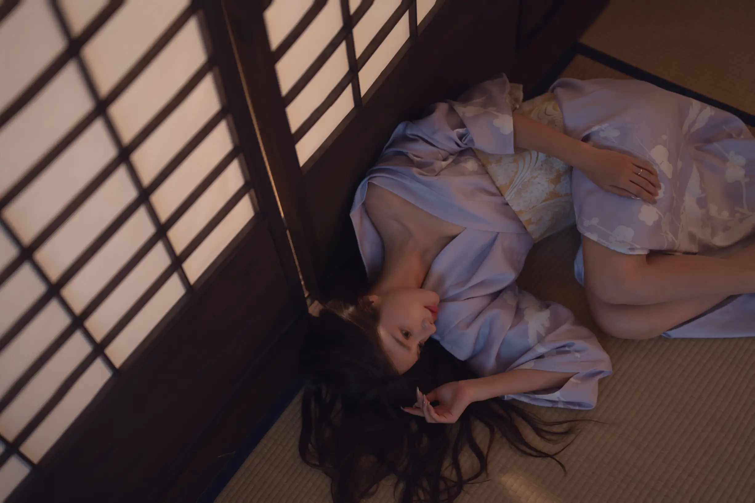 [艺图语] 2022.07.11 Vol.1444 – 轻私纯欲和服写真 姝雯同学#[61P]-9