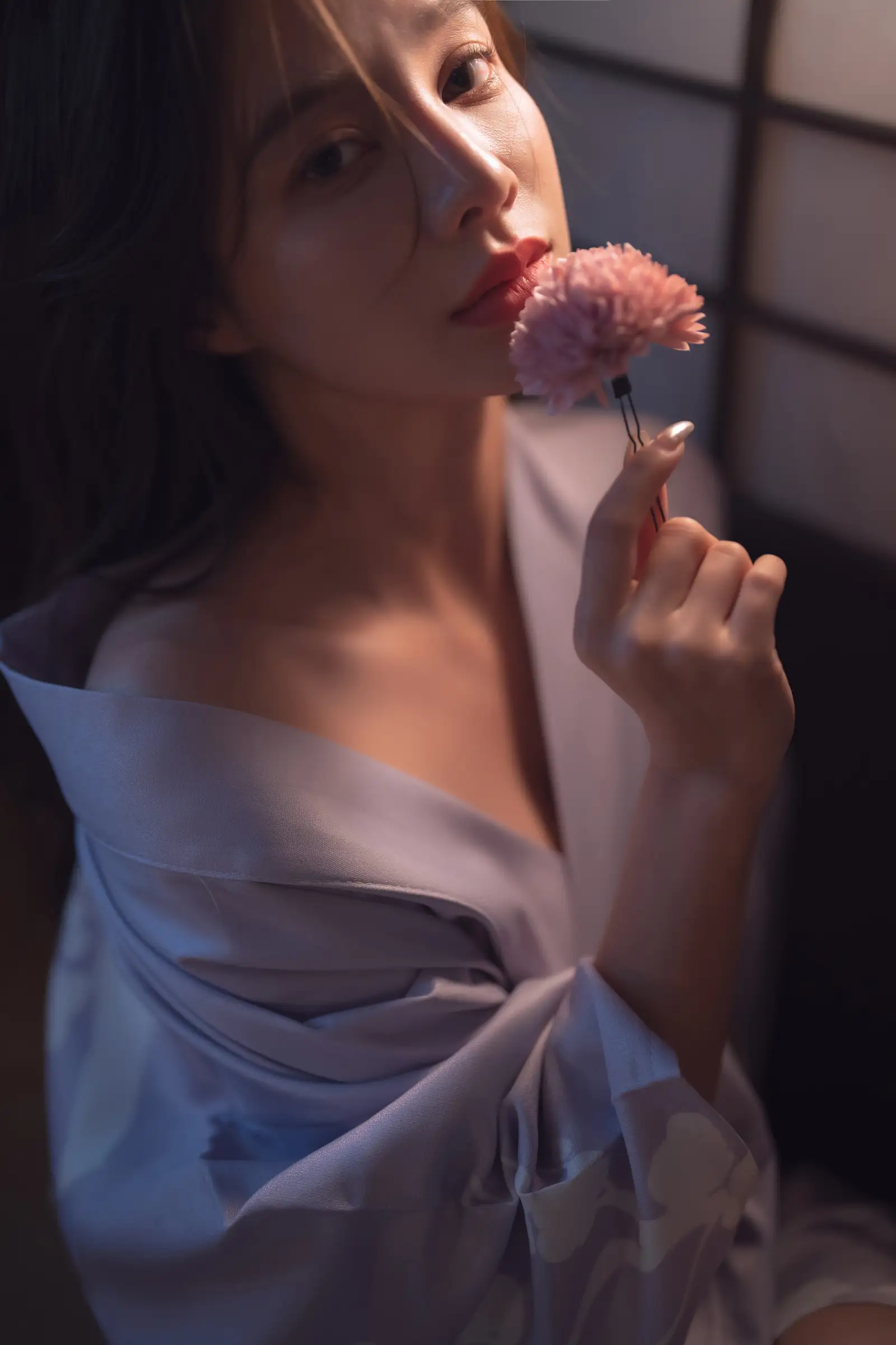 [艺图语] 2022.07.11 Vol.1444 – 轻私纯欲和服写真 姝雯同学#[61P]-8