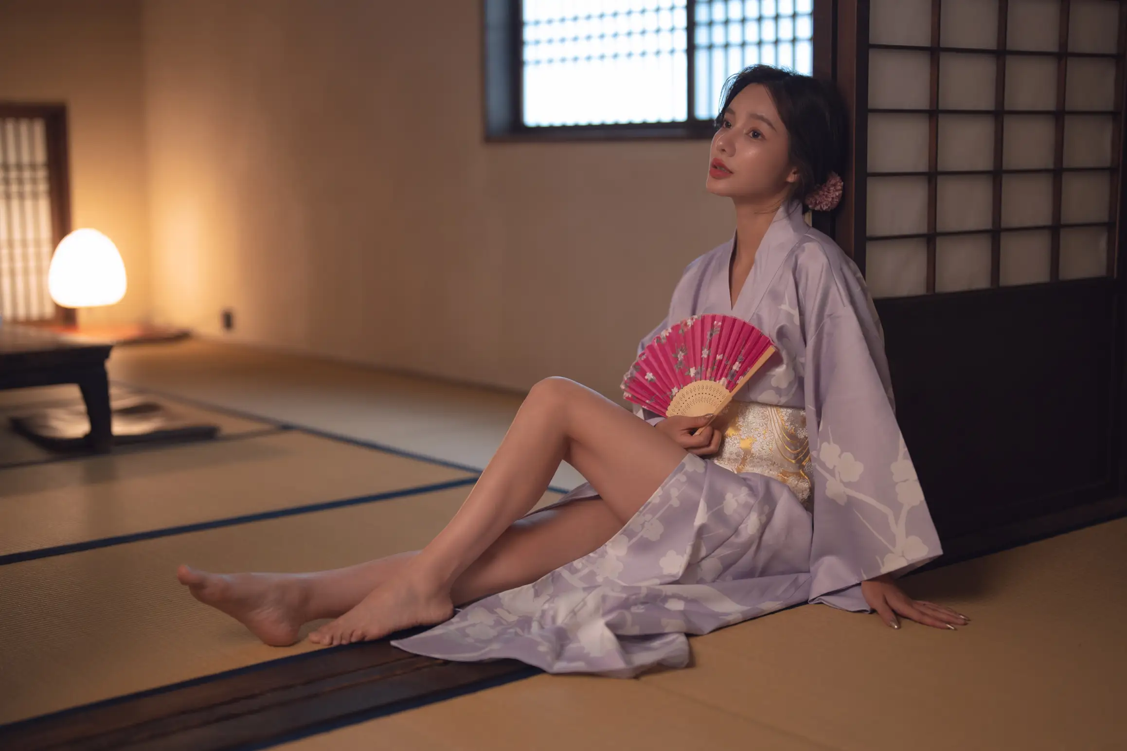 [艺图语] 2022.07.11 Vol.1444 – 轻私纯欲和服写真 姝雯同学#[61P]-6