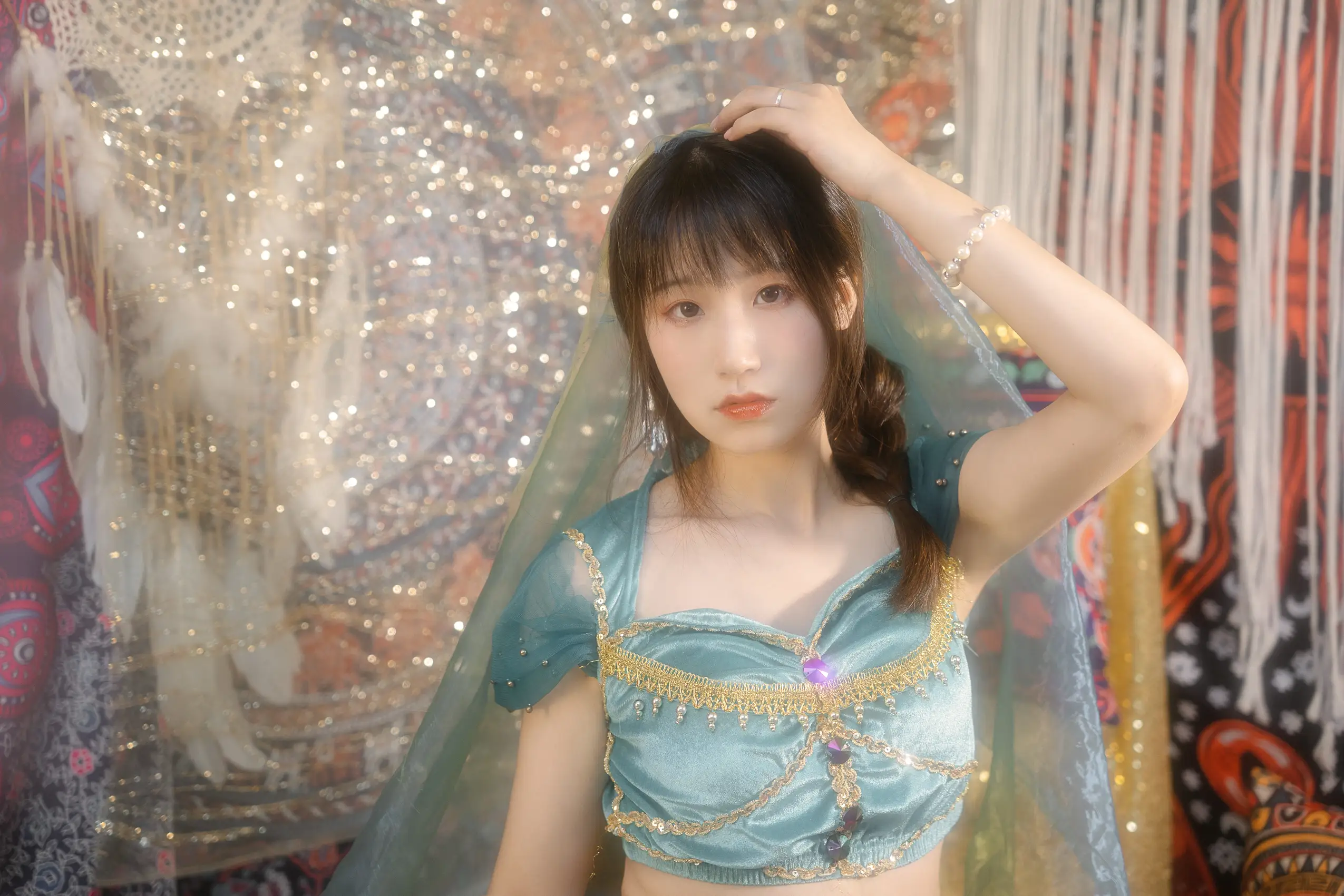 [艺图语] 2022.09.05 Vol.1879 – 珠玉轻落 黎子画画#[26P]-7