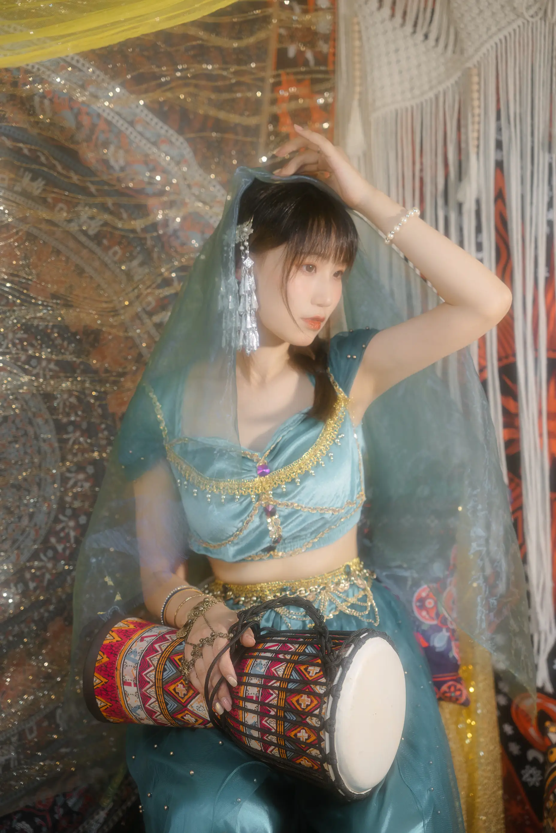 [艺图语] 2022.09.05 Vol.1879 – 珠玉轻落 黎子画画#[26P]-3