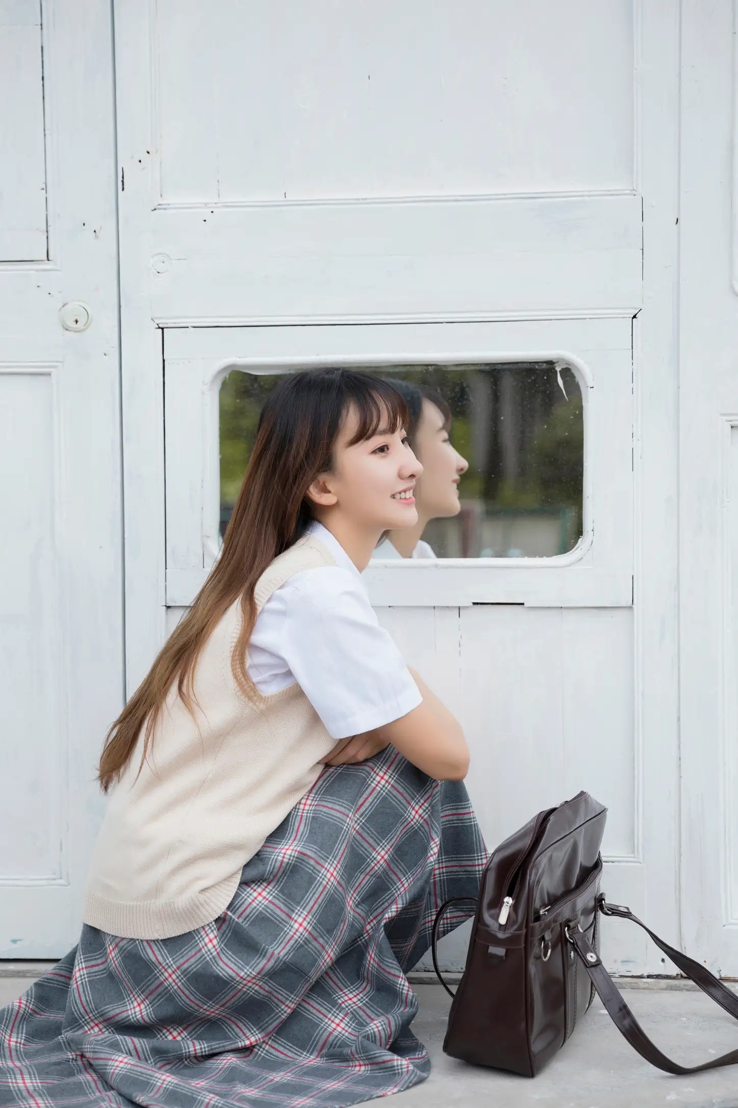 [艺图语] 2022.06.17 Vol.1208 – 属于JK的夏天 Ria李礼礼#[31P]-1