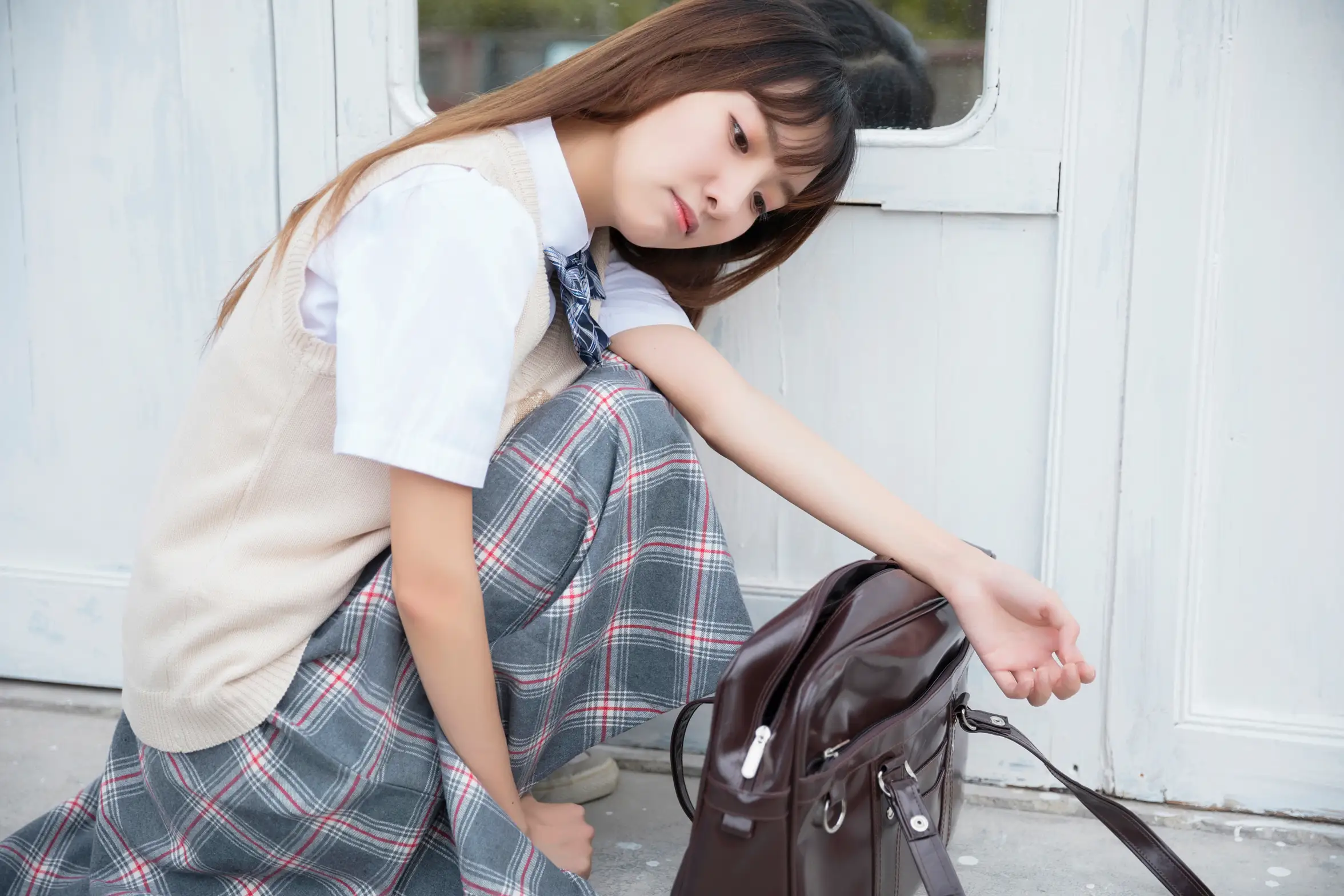 [艺图语] 2022.06.17 Vol.1208 – 属于JK的夏天 Ria李礼礼#[31P]-2