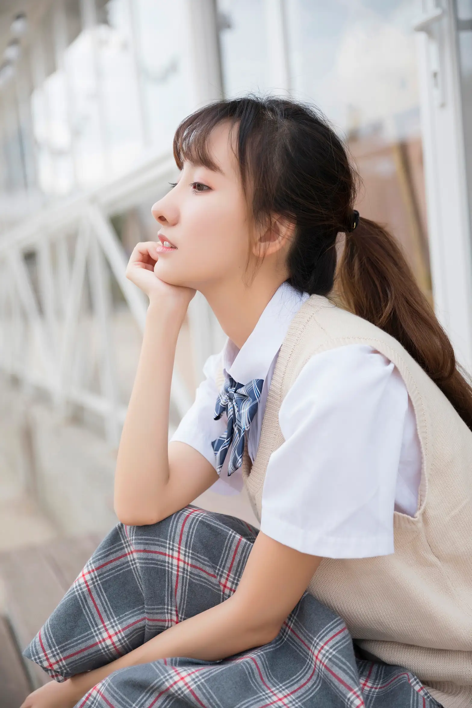 [艺图语] 2022.06.17 Vol.1208 – 属于JK的夏天 Ria李礼礼#[31P]-1