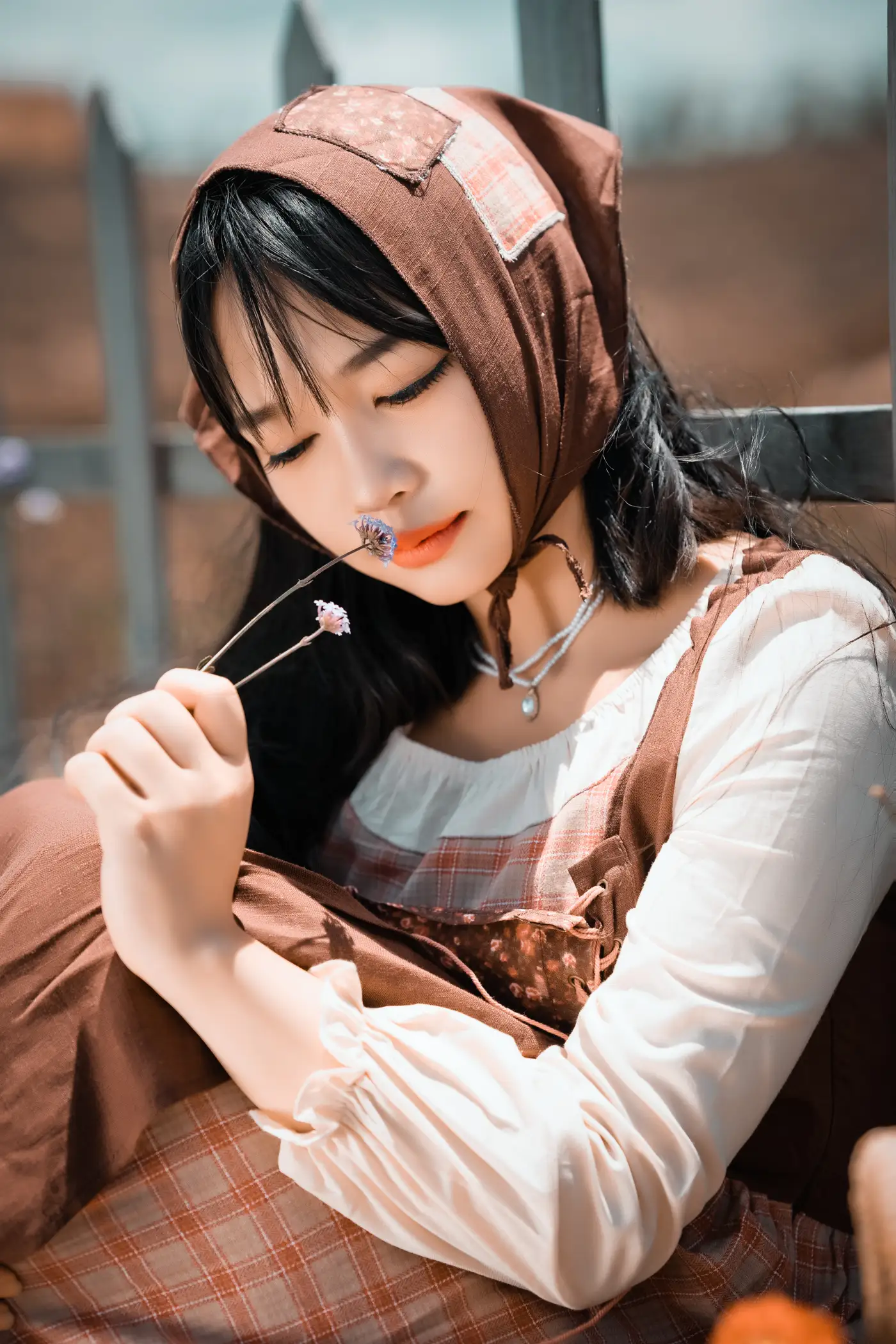 [艺图语] 2022.08.26 Vol.1797 – 牧场里的少女 月光#[44P]-10