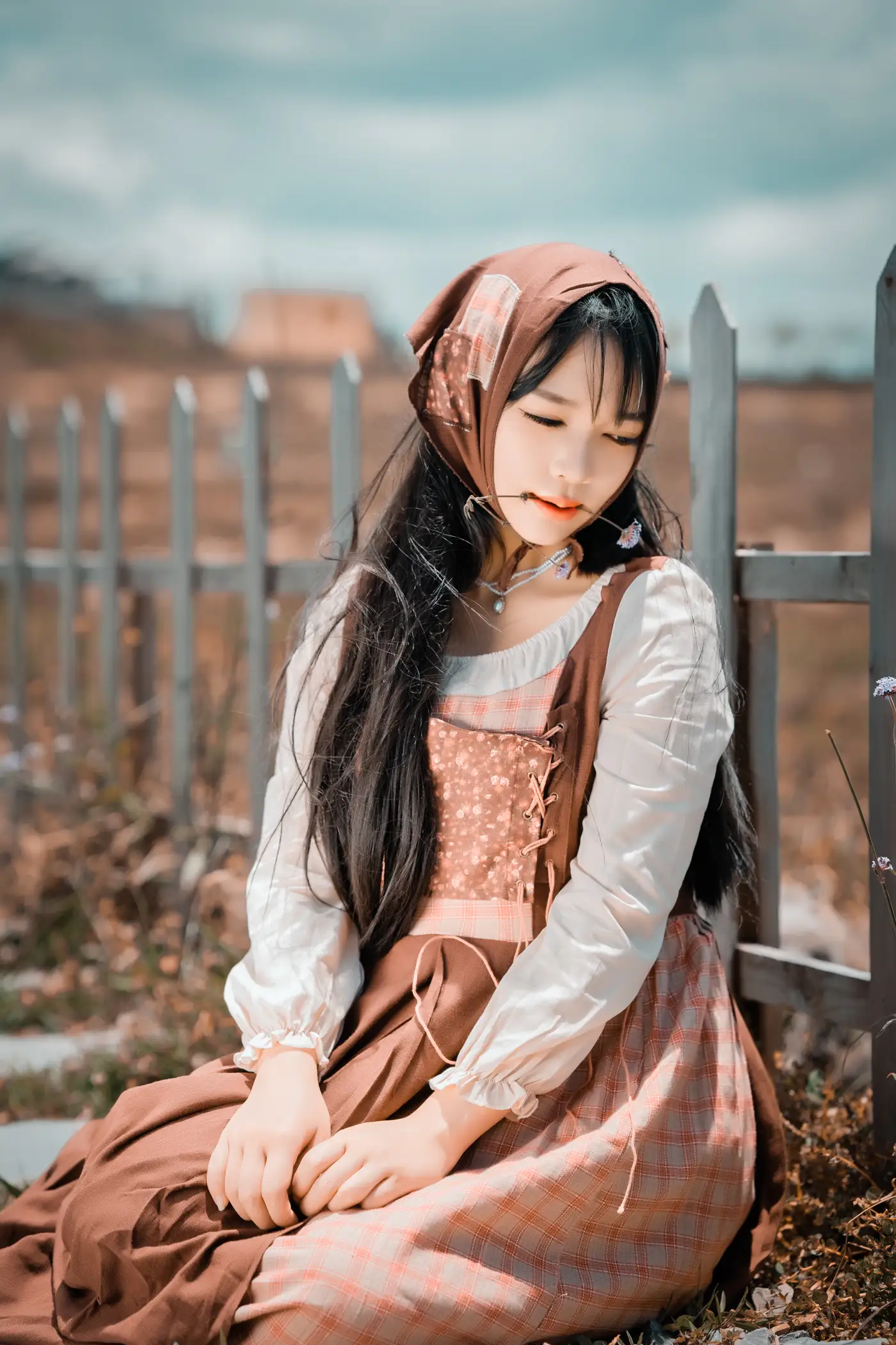 [艺图语] 2022.08.26 Vol.1797 – 牧场里的少女 月光#[44P]-5