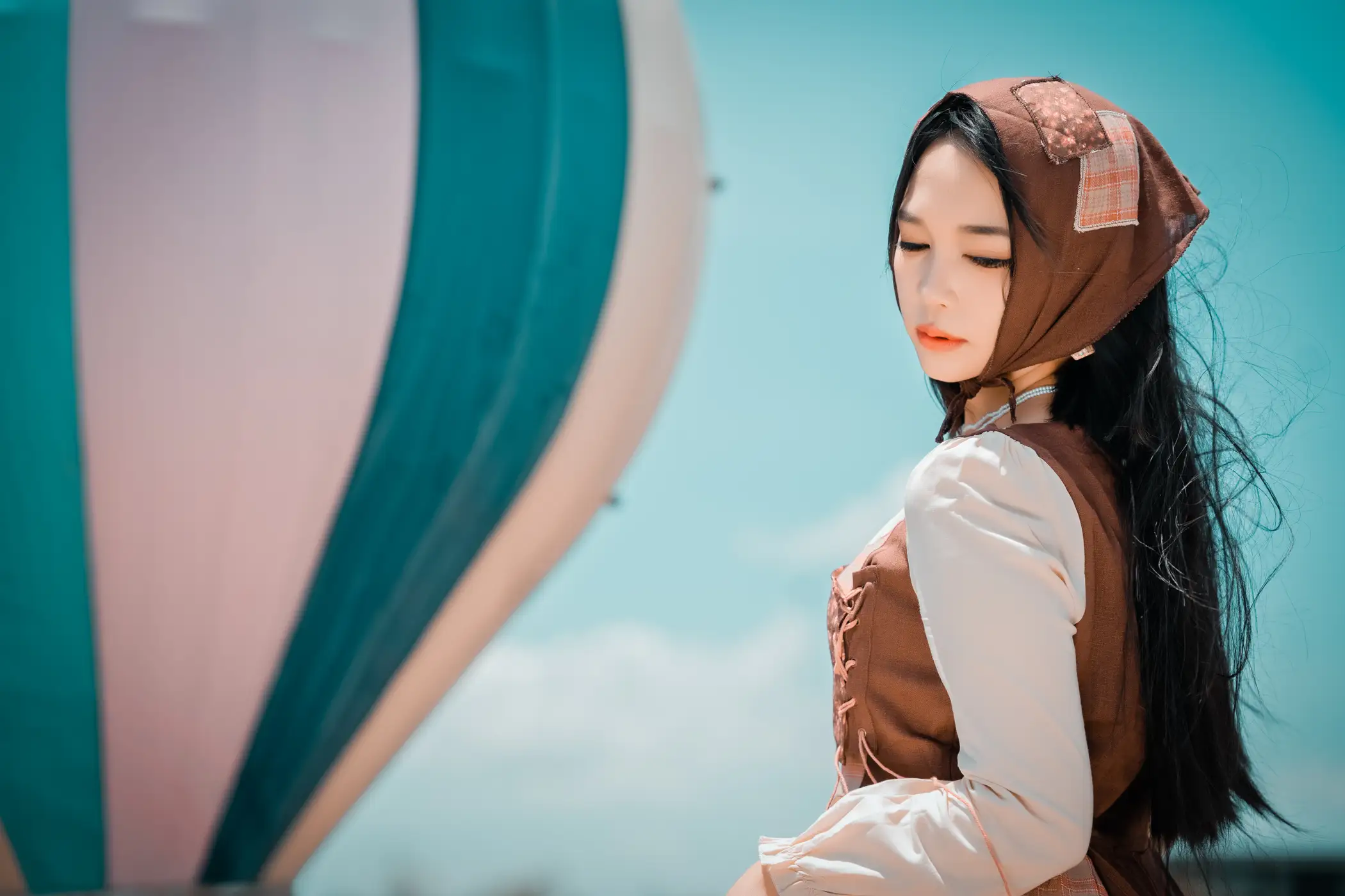 [艺图语] 2022.08.26 Vol.1797 – 牧场里的少女 月光#[44P]-6