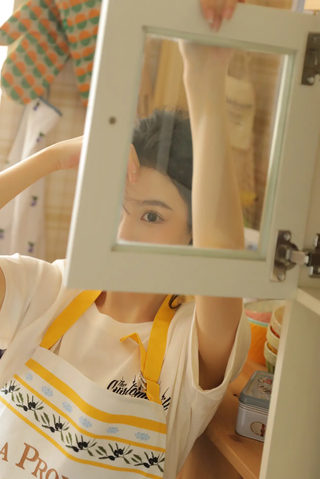 [艺图语] 2022.07.07 Vol.1403 – 橙味小厨娘 苡萱mua#[43P]-13