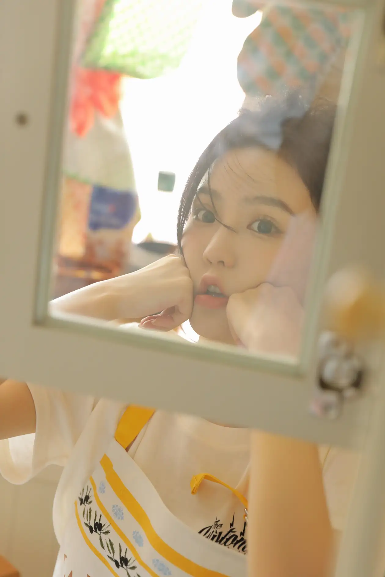 [艺图语] 2022.07.07 Vol.1403 – 橙味小厨娘 苡萱mua#[43P]-15