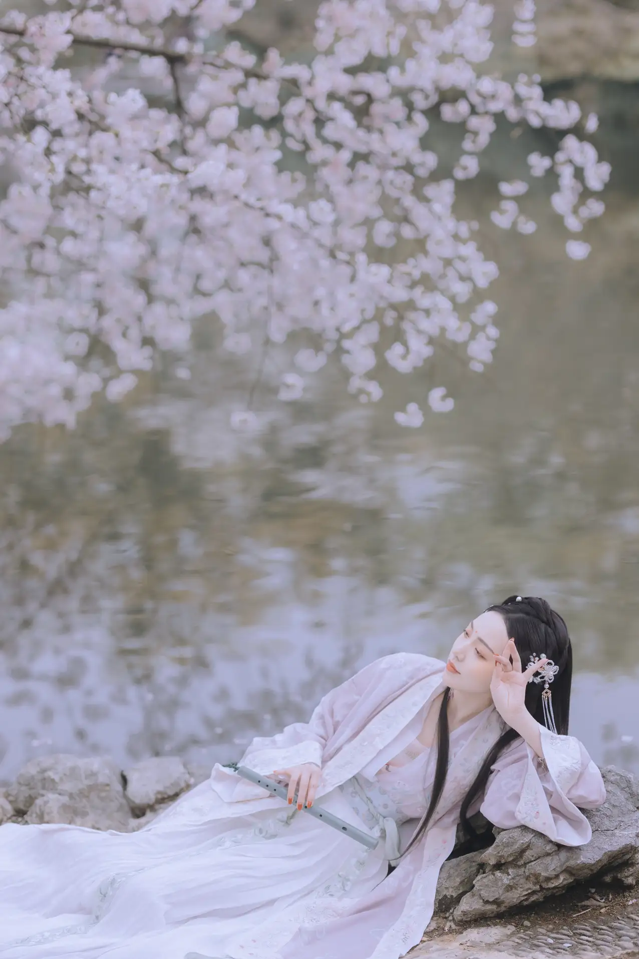 [艺图语] 2022.01.14 Vol.652 – 樱花落 Joyceee#[26P]-7